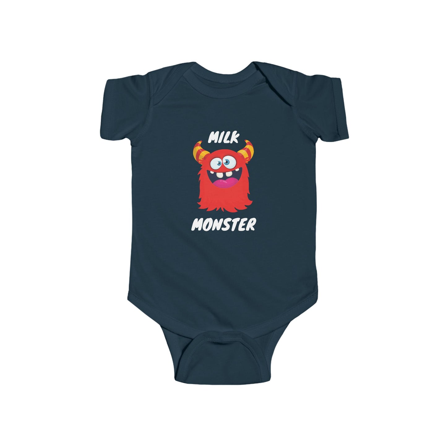 Red Milk Monster // Baby Bodysuit