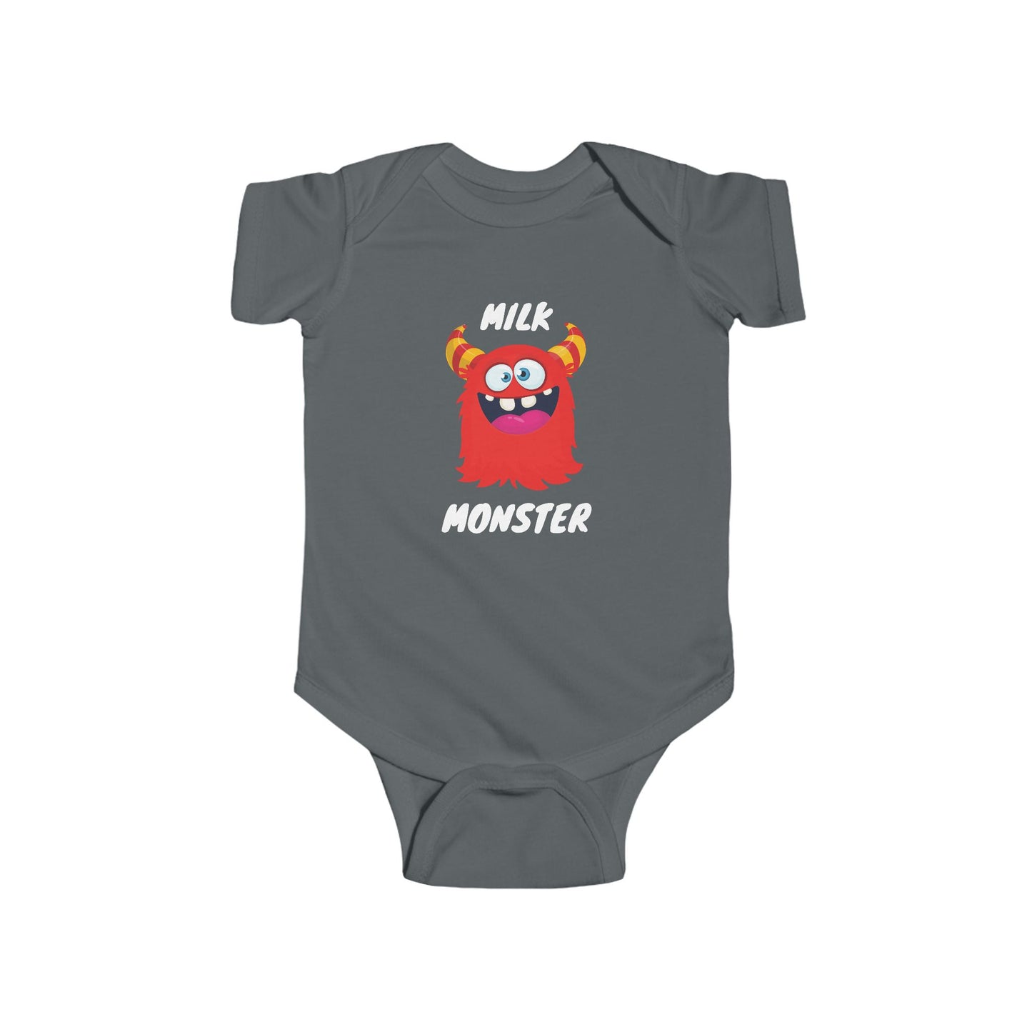 Red Milk Monster // Baby Bodysuit