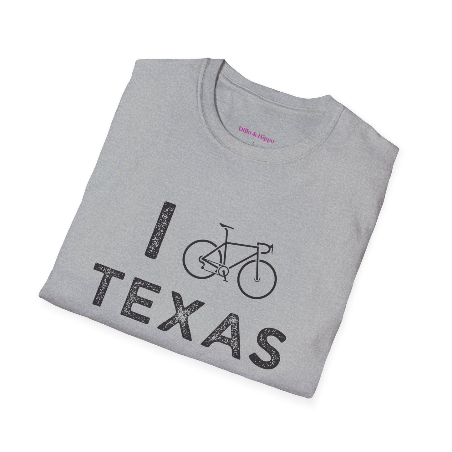 I (Road) Bike Texas // Unisex Softstyle T-Shirt