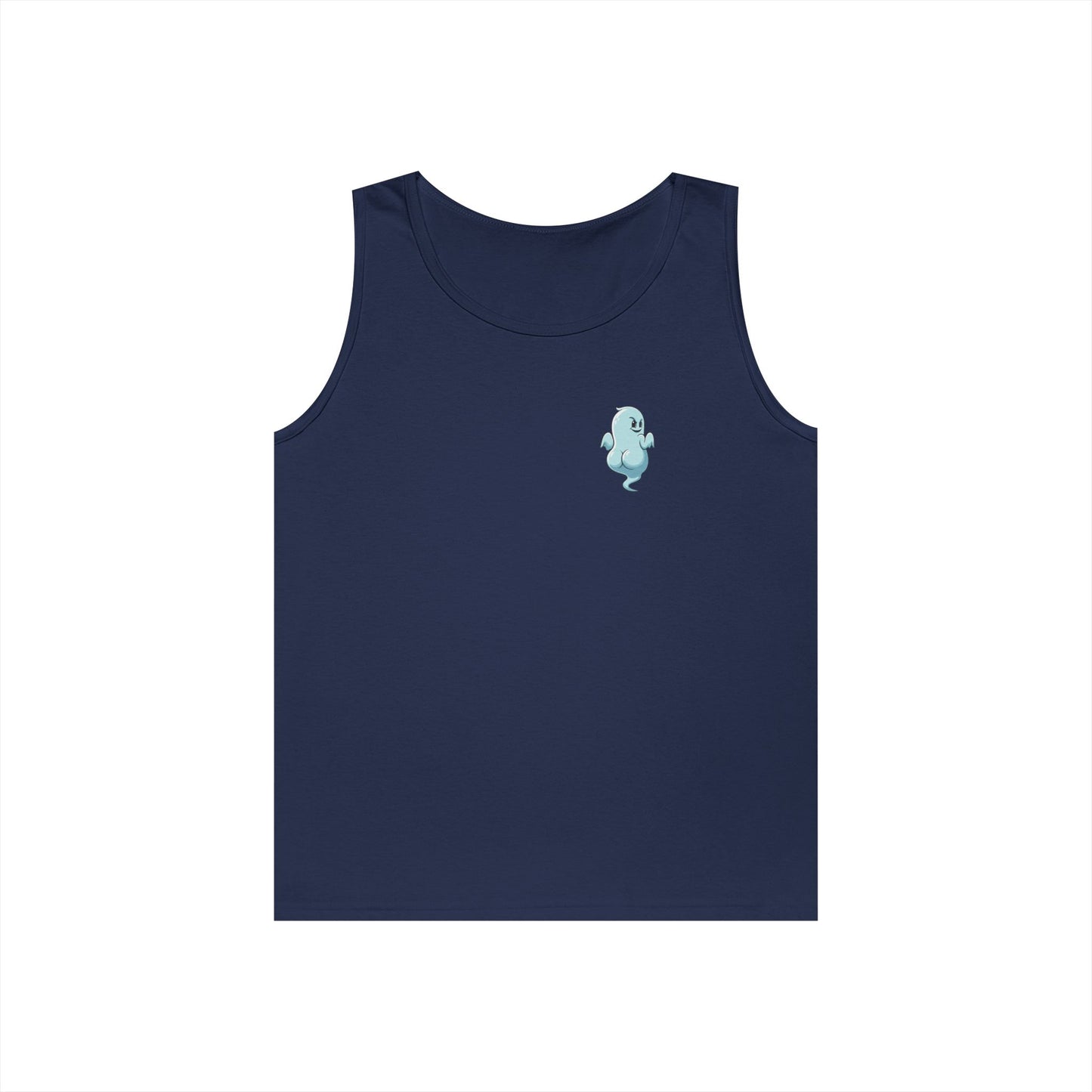Power Bottom Autumn- Blue Ghost // Playful Tank Top for Unisex