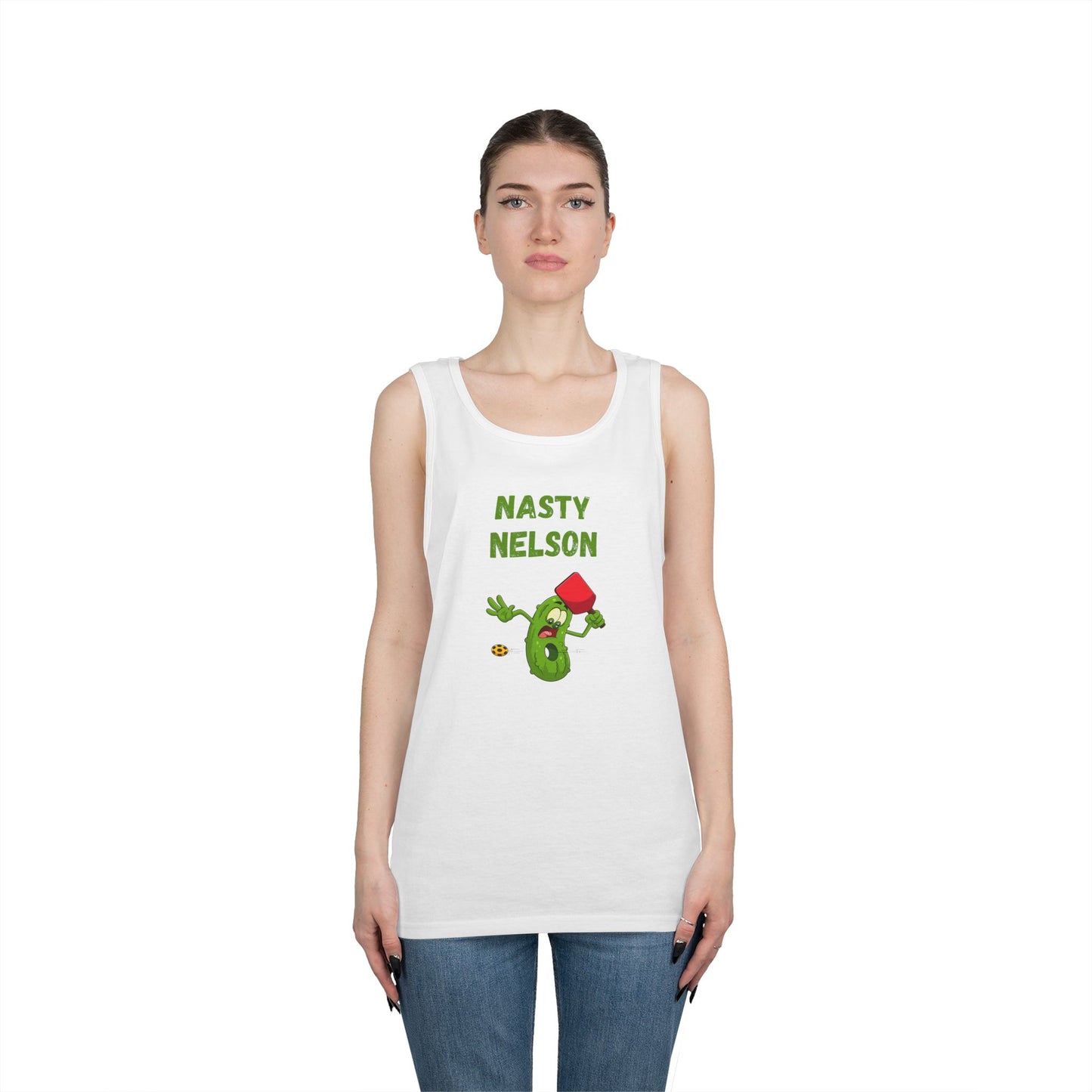 Pickleball // Nasty Nelson // Unisex Heavy Cotton Tank Top