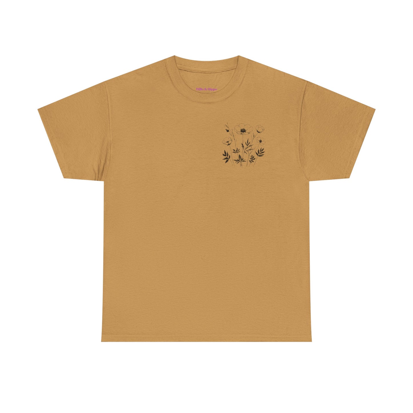 We're Rooting For You - Flowers // Unisex Heavy Cotton Tee - Perfect for Everyday Comfort