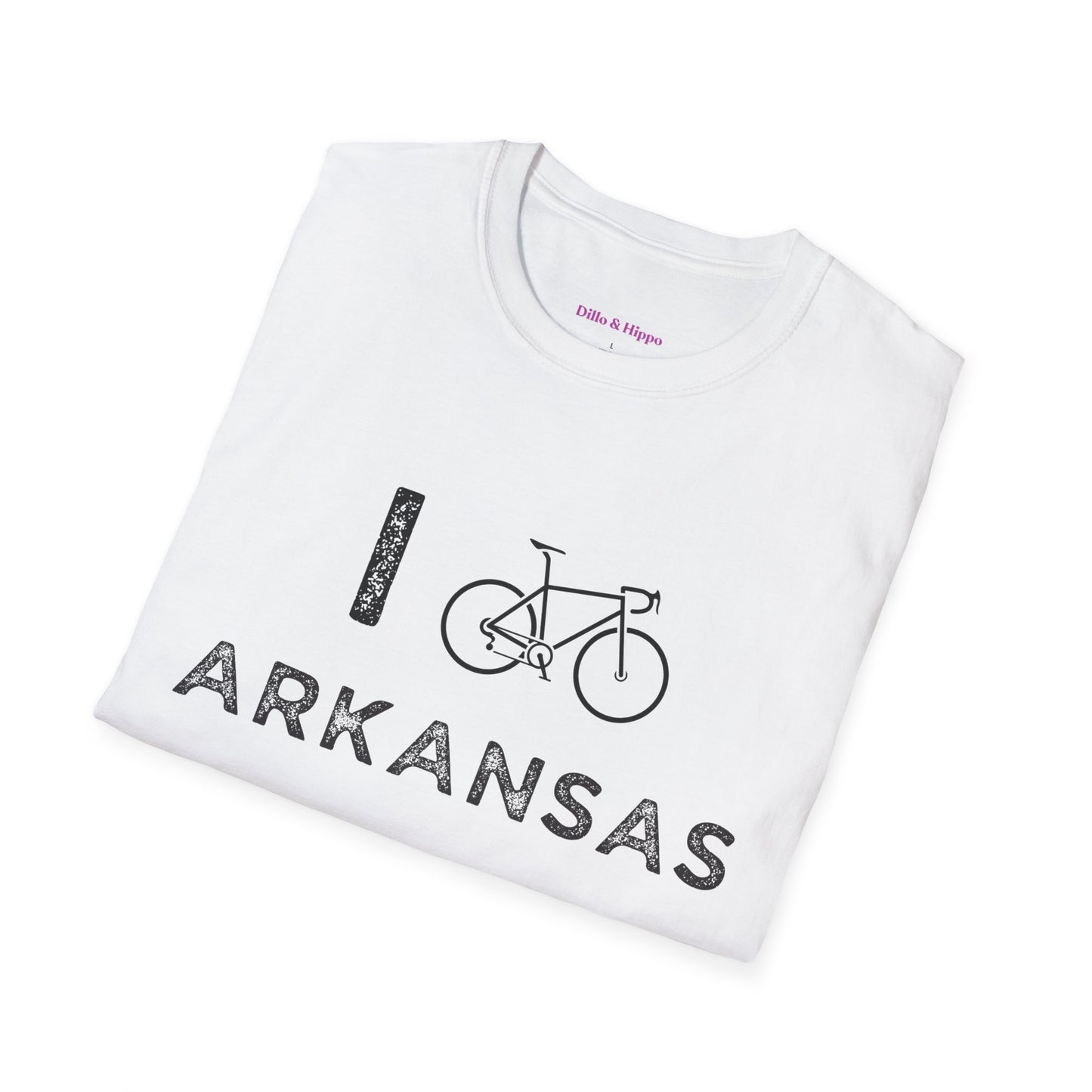 I (Road) Bike Arkansas // Unisex Softstyle T-Shirt