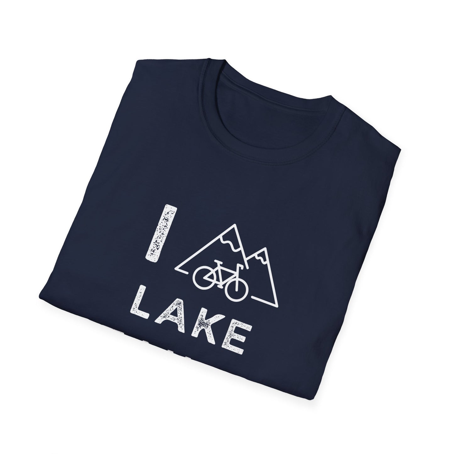 I (Mountain) Bike Lake Tahoe // Unisex Softstyle T-Shirt