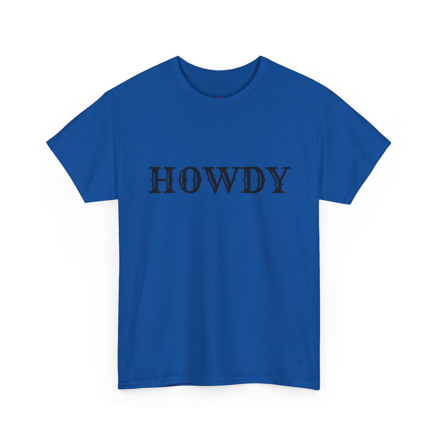 Howdy & Adios // Unisex Heavy Cotton Tee - Casual Statement Shirt