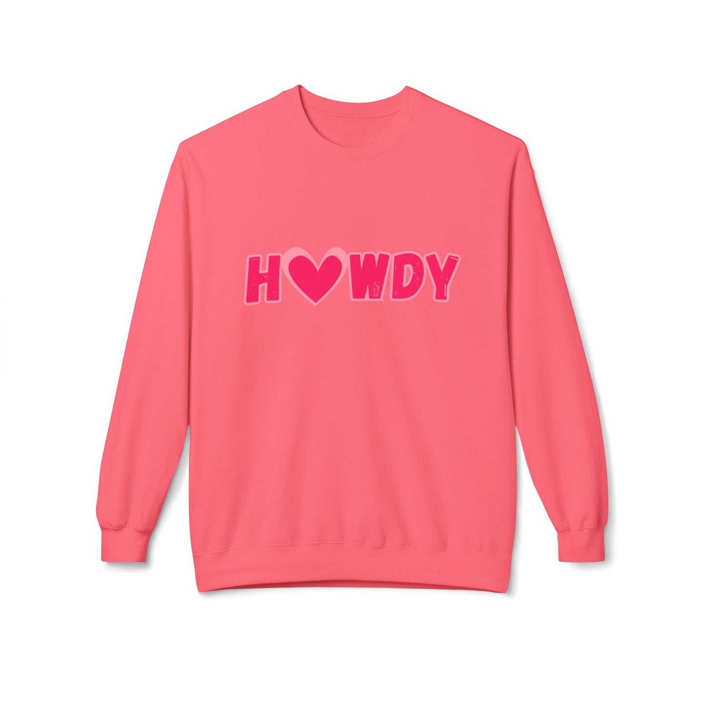 H<3Wdy // Unisex Midweight Softstyle Fleece Crewneck Sweatshirt