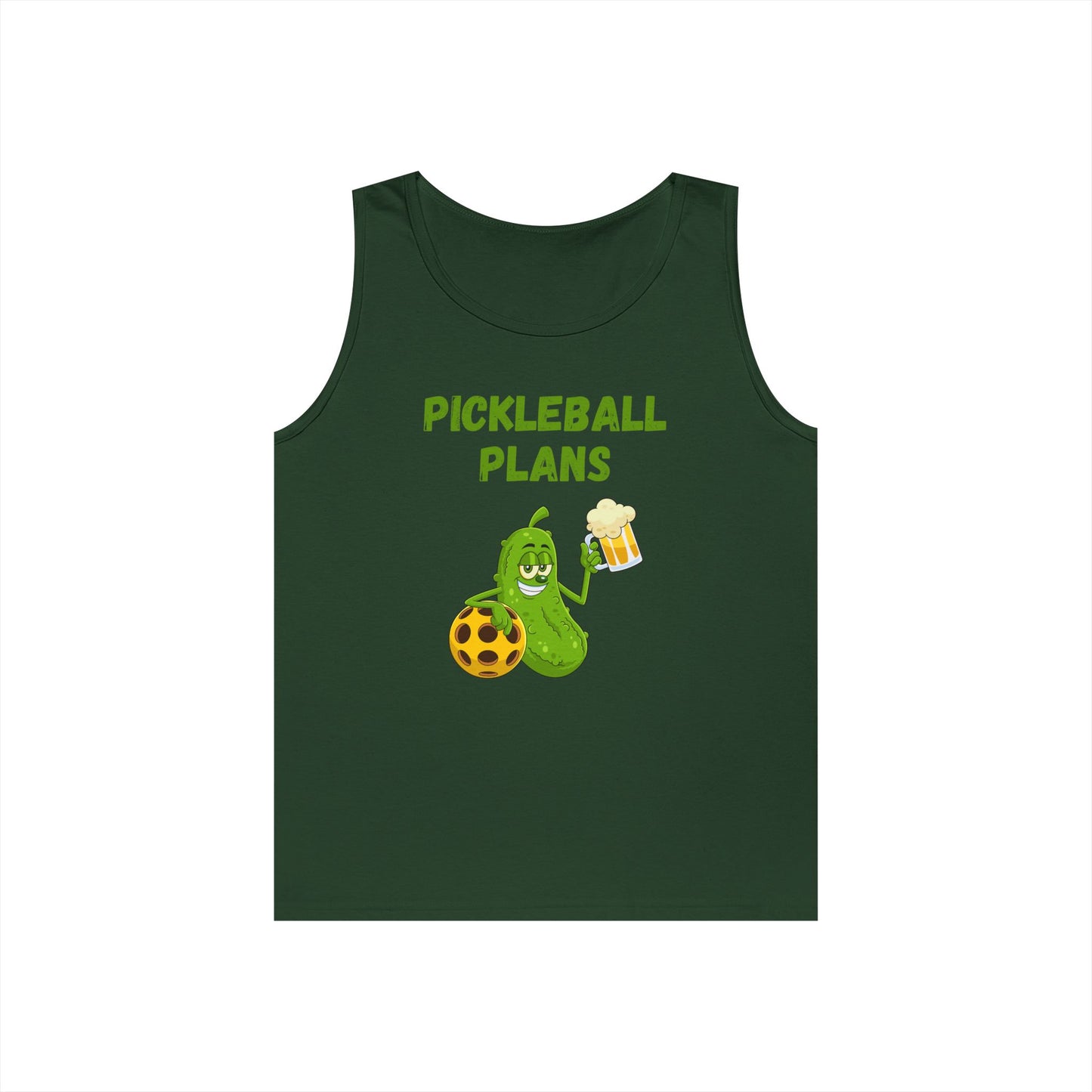 Pickleball Plans // Unisex Heavy Cotton Tank Top