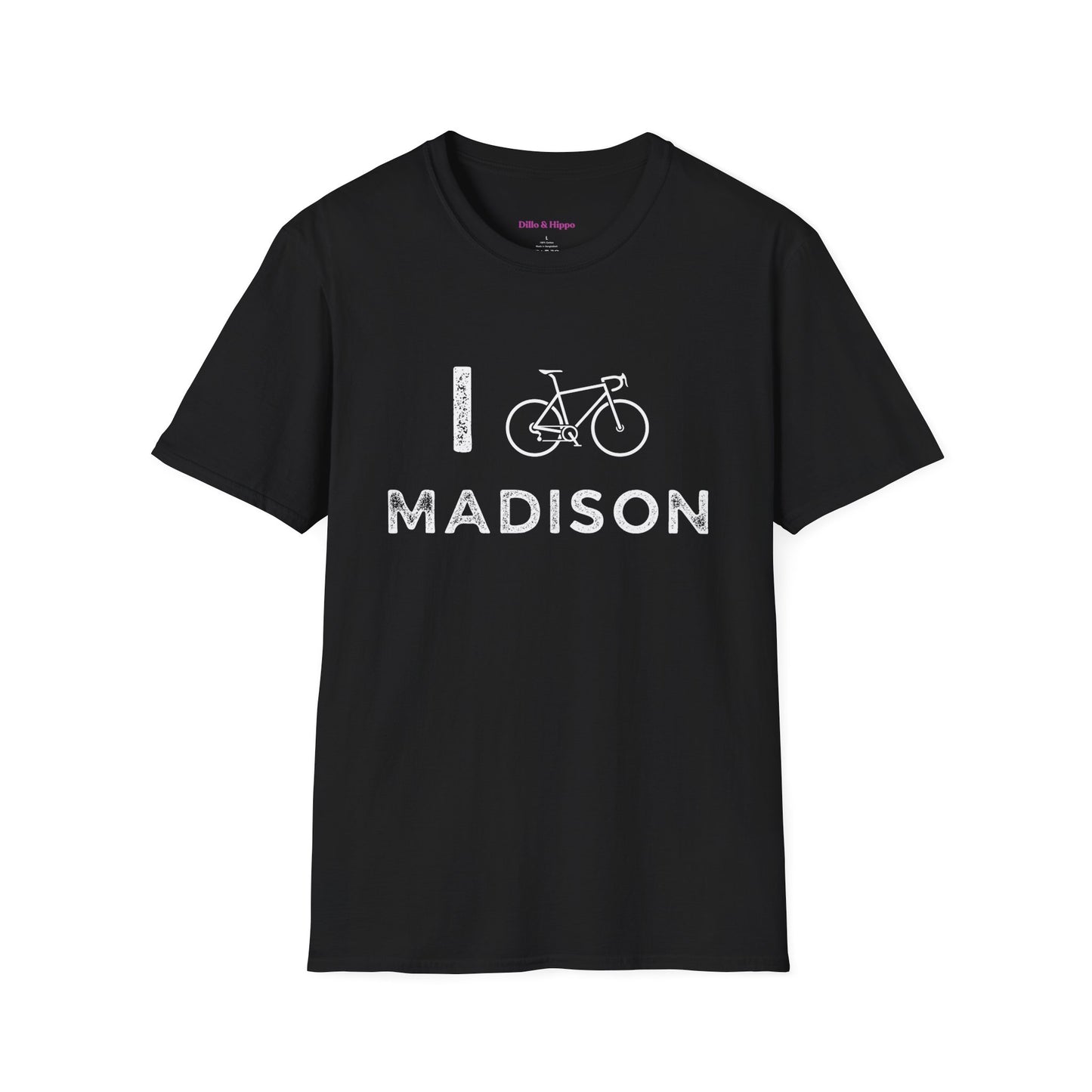 I (Road) Bike Madison // Unisex Softstyle T-Shirt