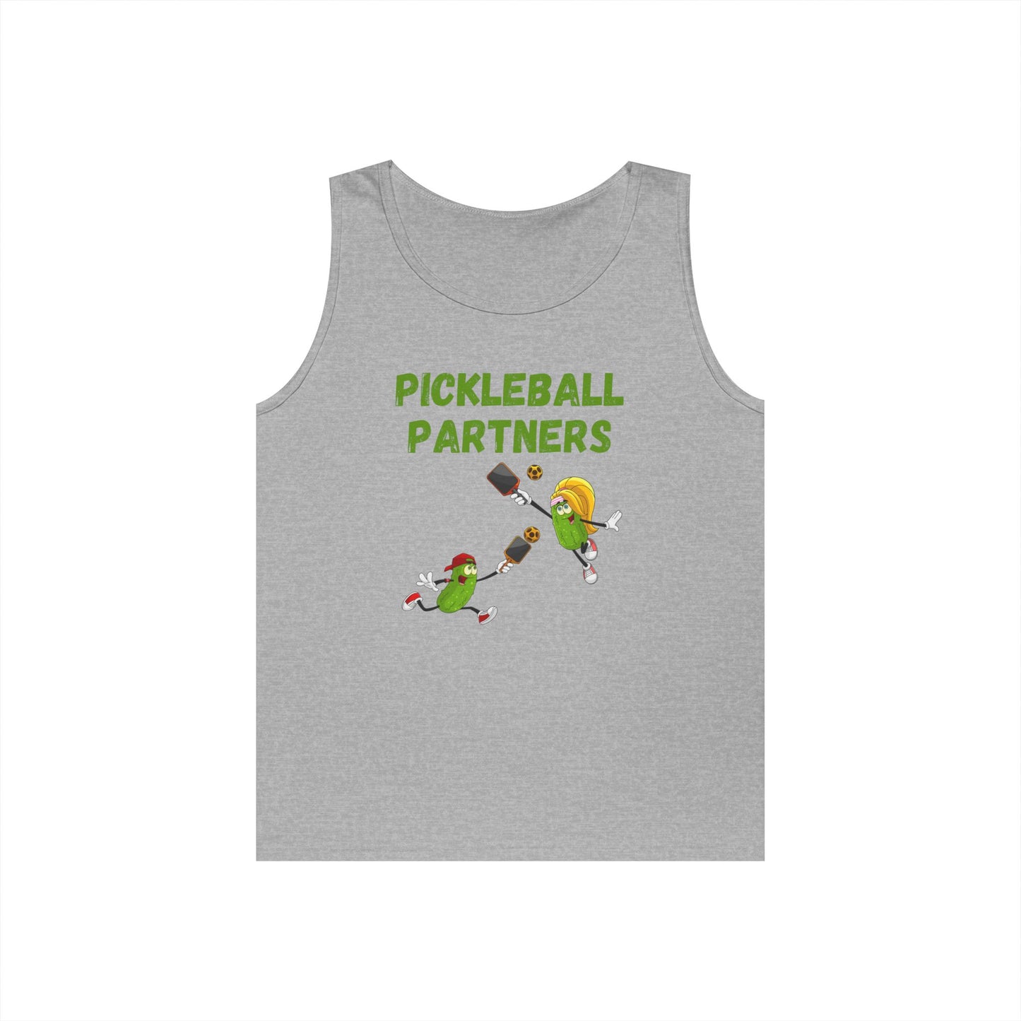Pickleball Partners 2 // Unisex Heavy Cotton Tank Top