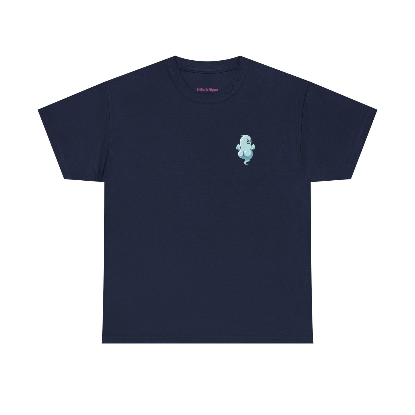 'Power Bottom Autumn' Blue Ghost // Playful Unisex Heavy Cotton Tee