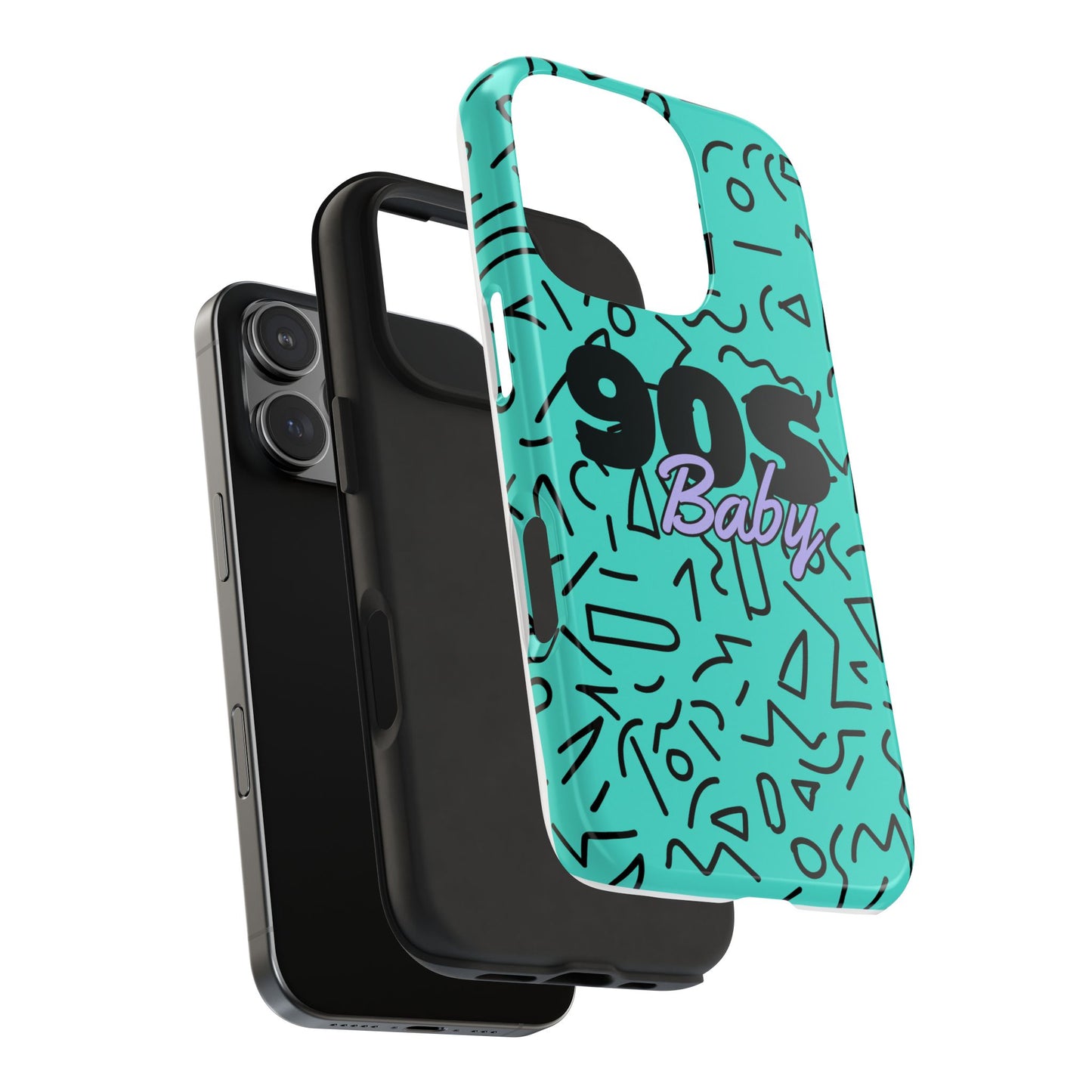 90s Baby Turquoise // iPhone Case