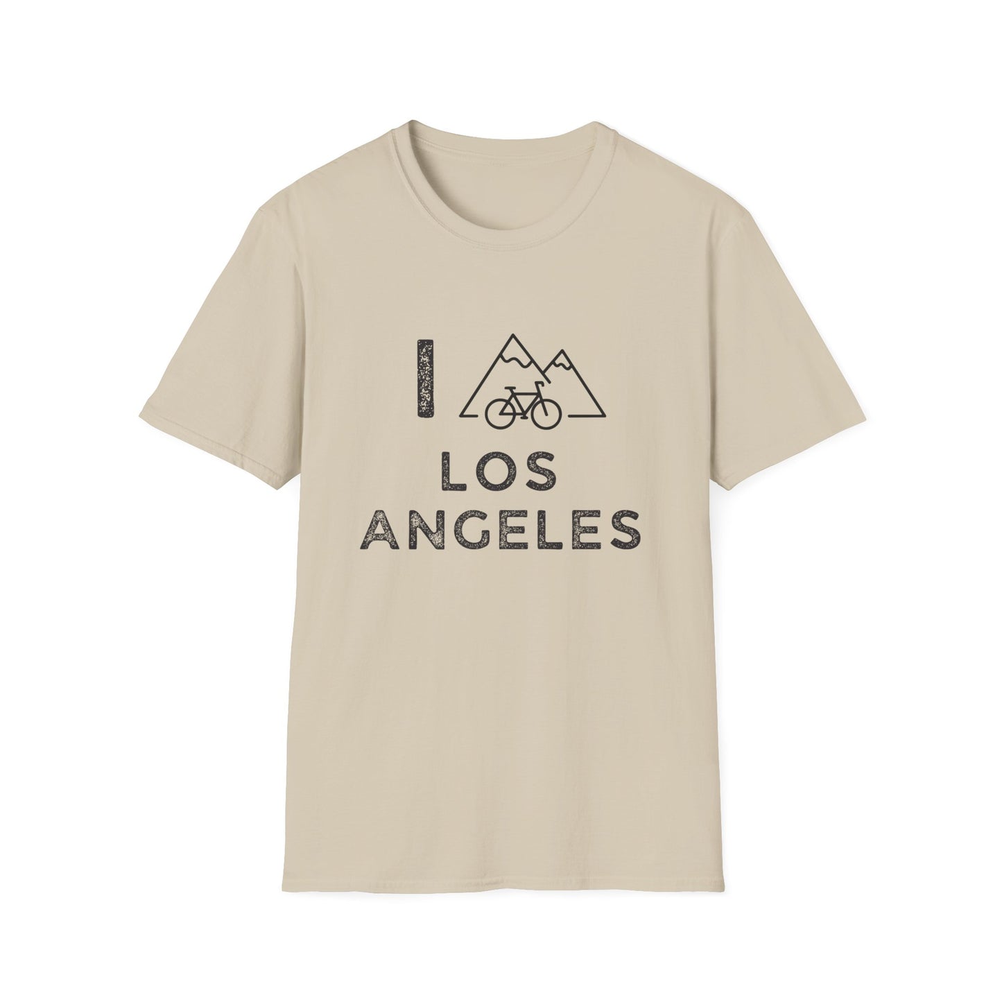 I (Mountain) Bike Los Angeles // Unisex Softstyle T-Shirt