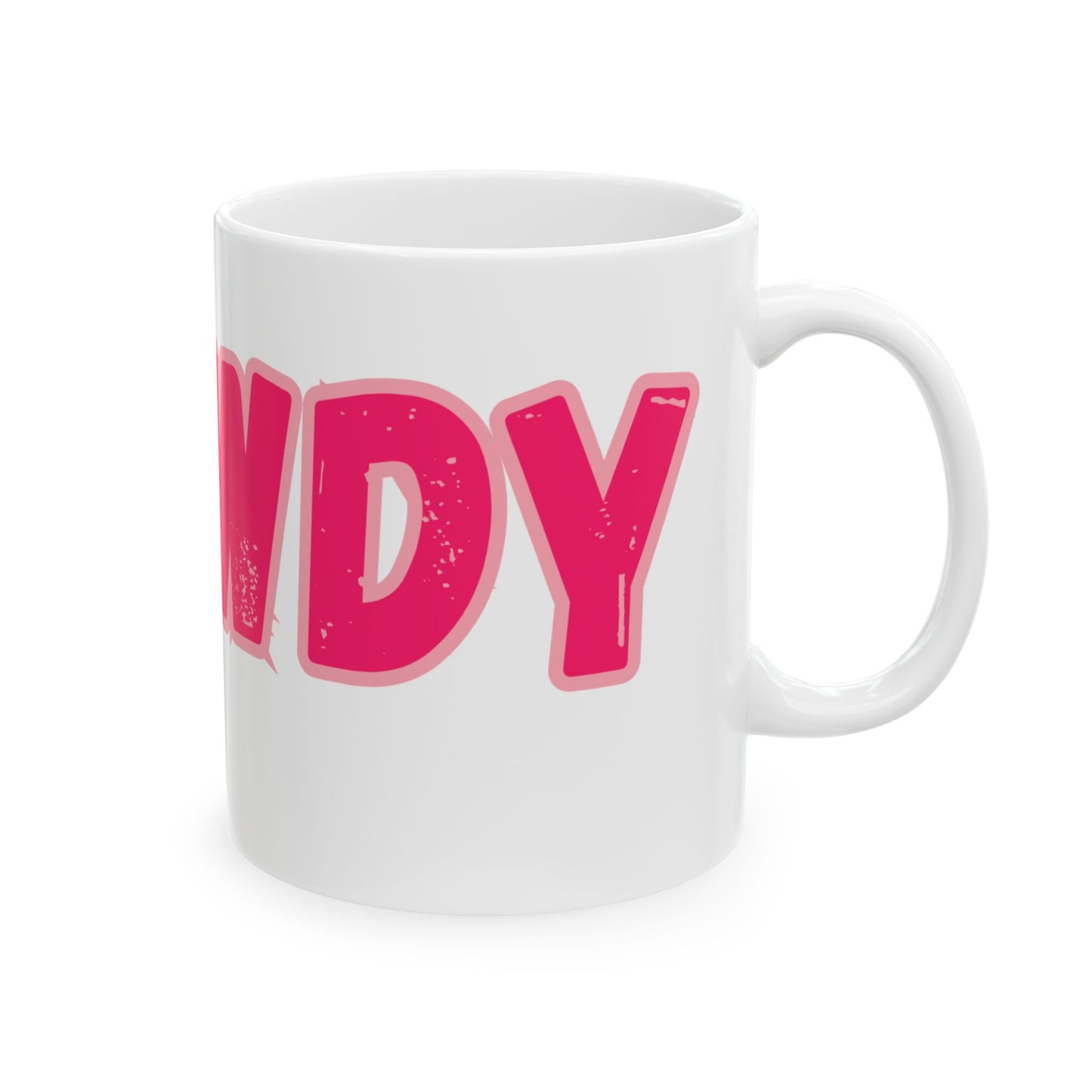 H<3WDY // Ceramic Mug, (11oz, 15oz)