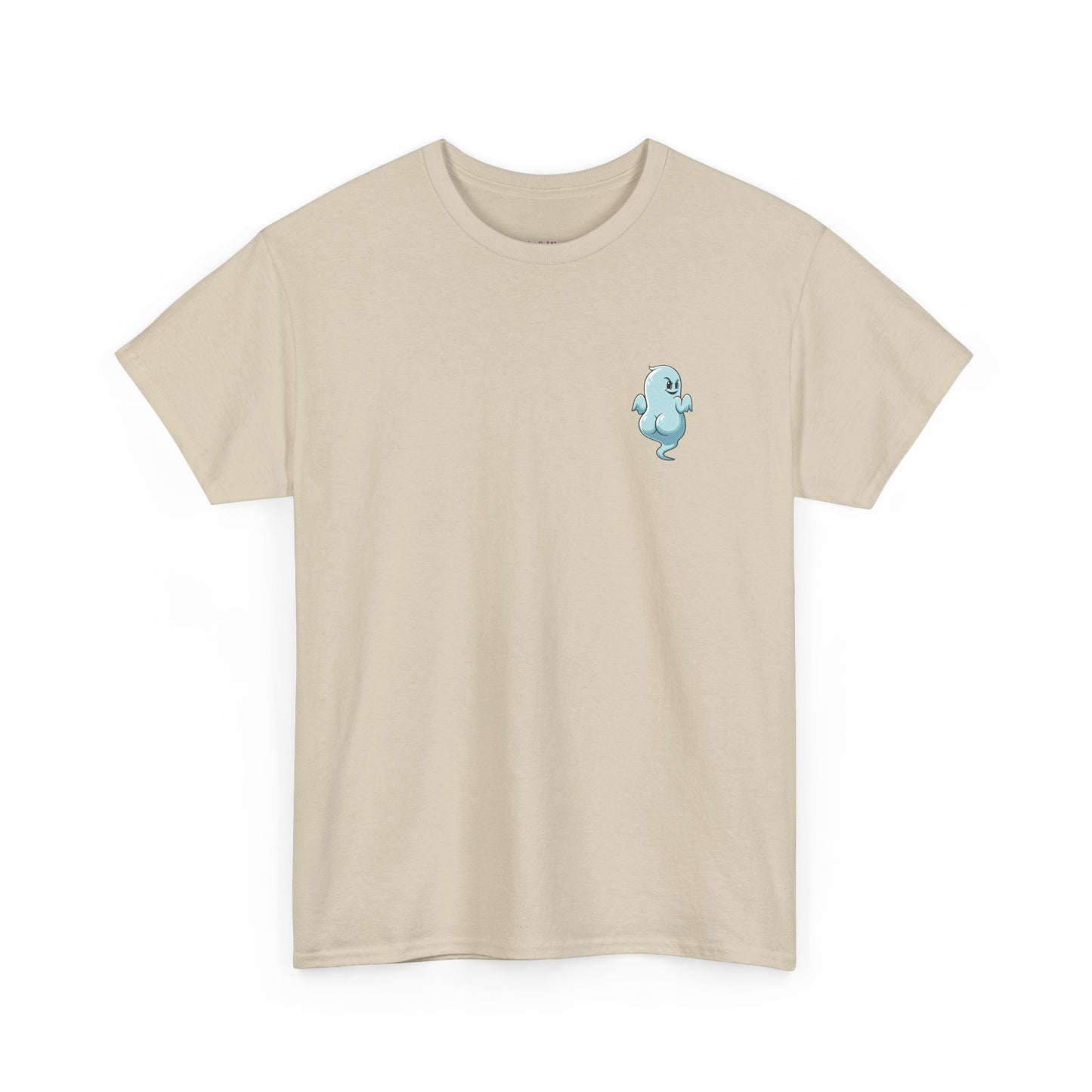 'Power Bottom Autumn' Blue Ghost // Playful Unisex Heavy Cotton Tee