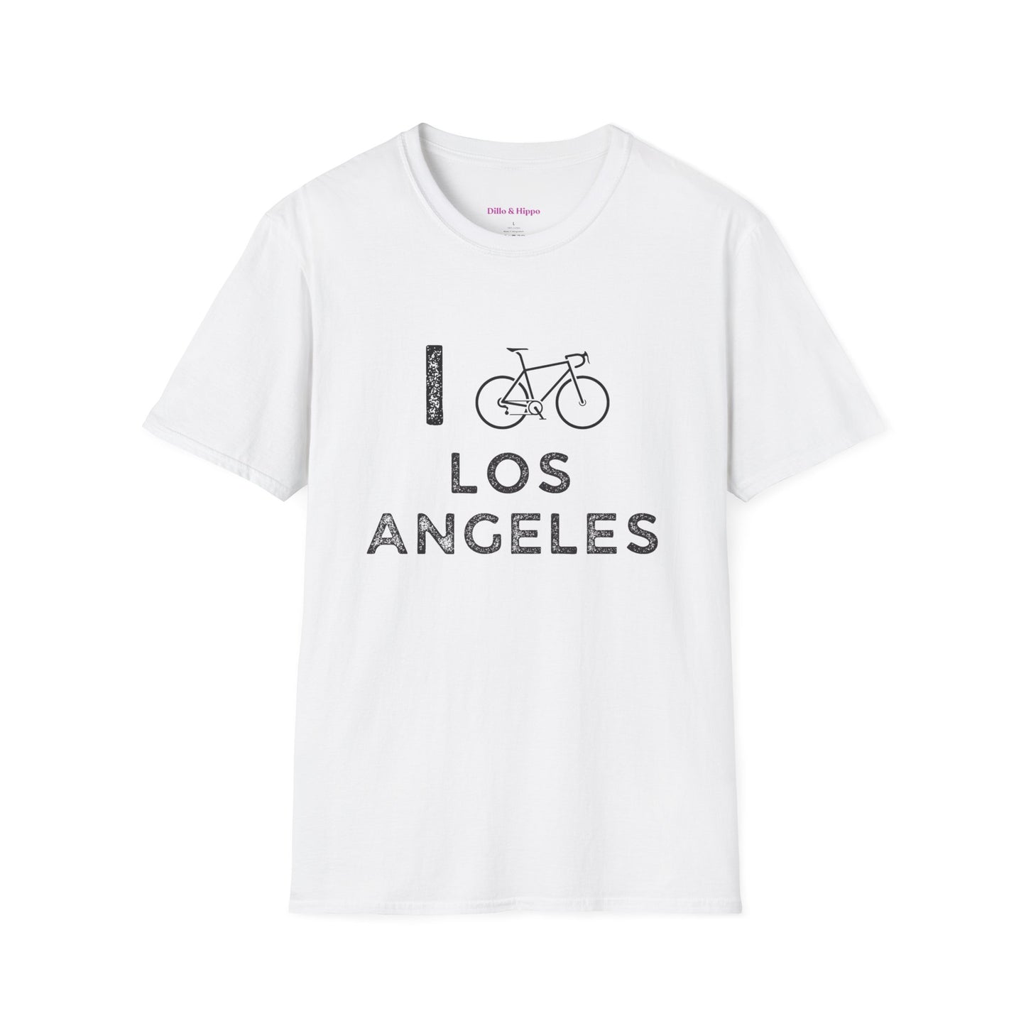 I (Road) Bike Los Angeles // Unisex Softstyle T-Shirt