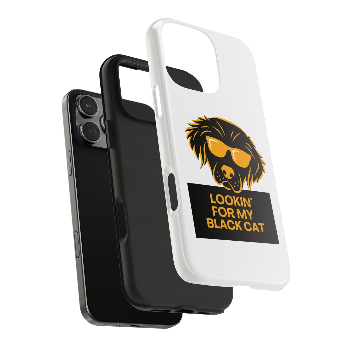 Lookin' For My Black Cat // Phone Case