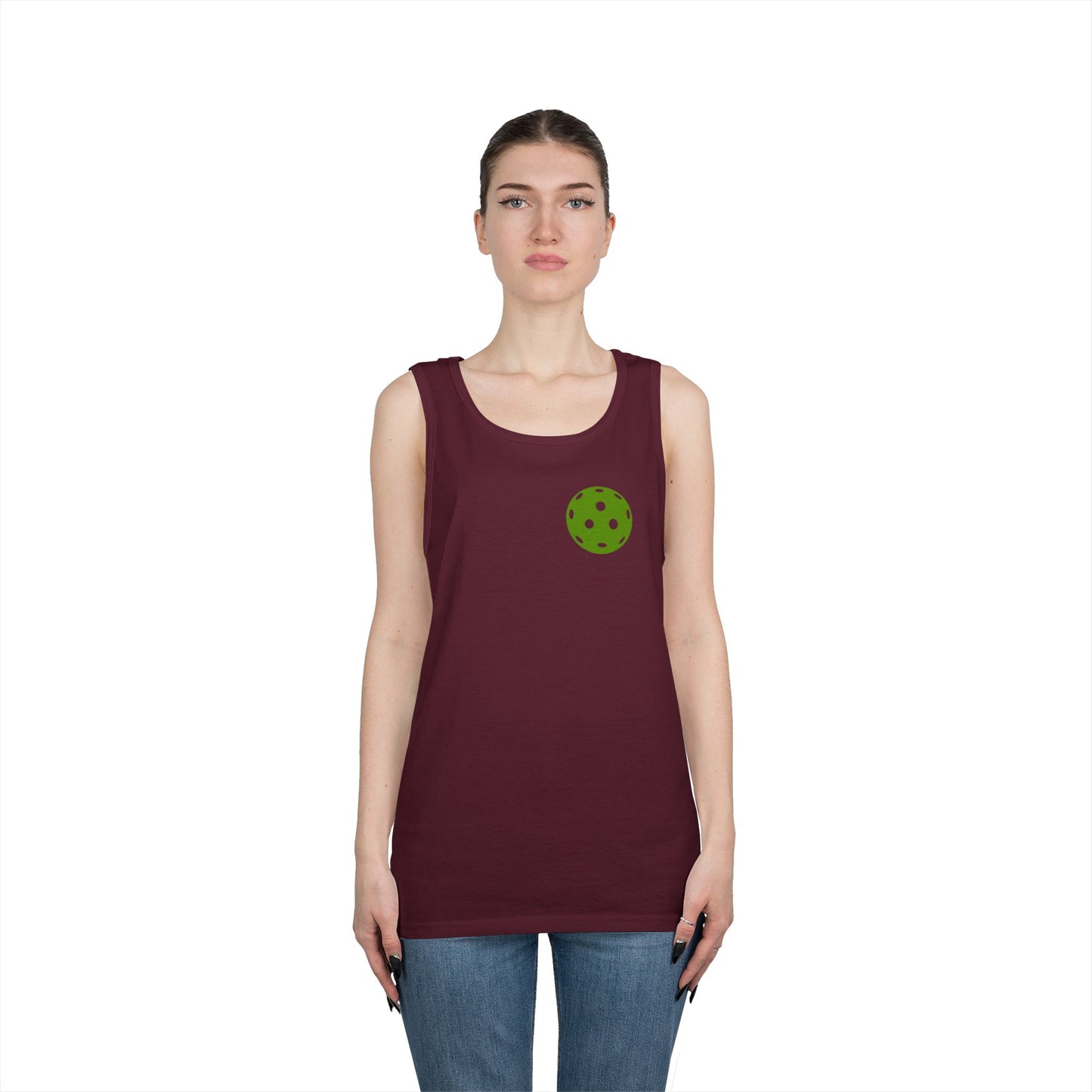 Pickleball is for All, Y'all // Unisex Heavy Cotton Tank Top