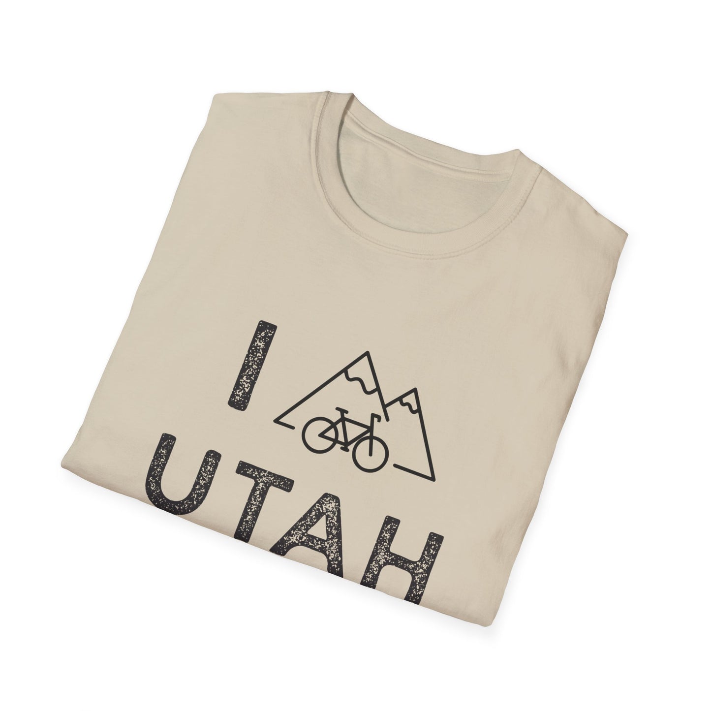 I (Mountain) Bike Utah // Unisex Softstyle T-Shirt