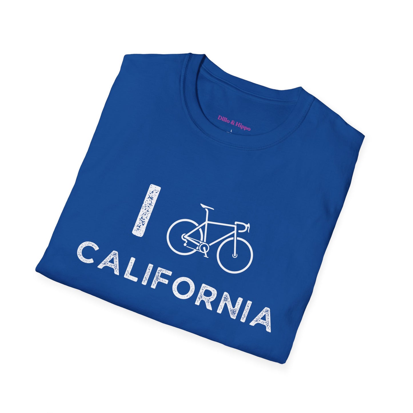 I (Road) Bike California // Unisex Softstyle T-Shirt