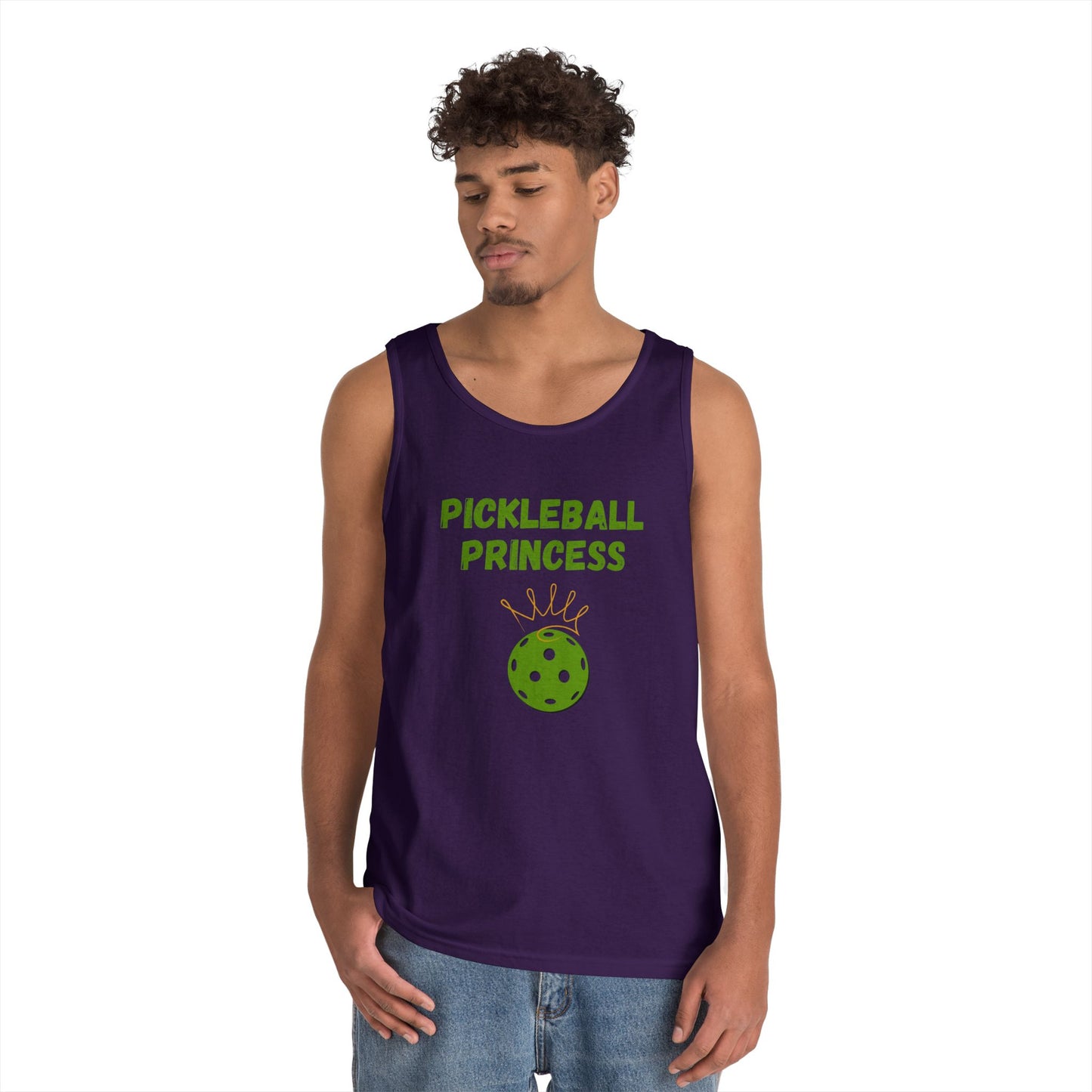Pickleball Princess // Unisex Heavy Cotton Tank Top
