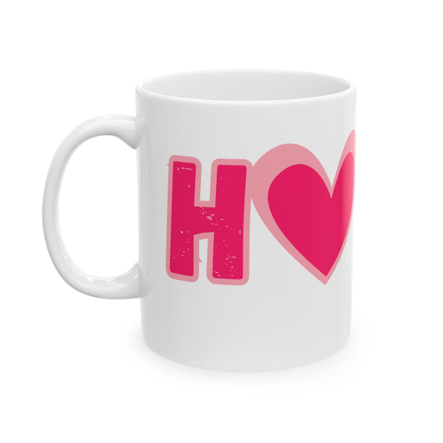 H<3WDY // Ceramic Mug, (11oz, 15oz)