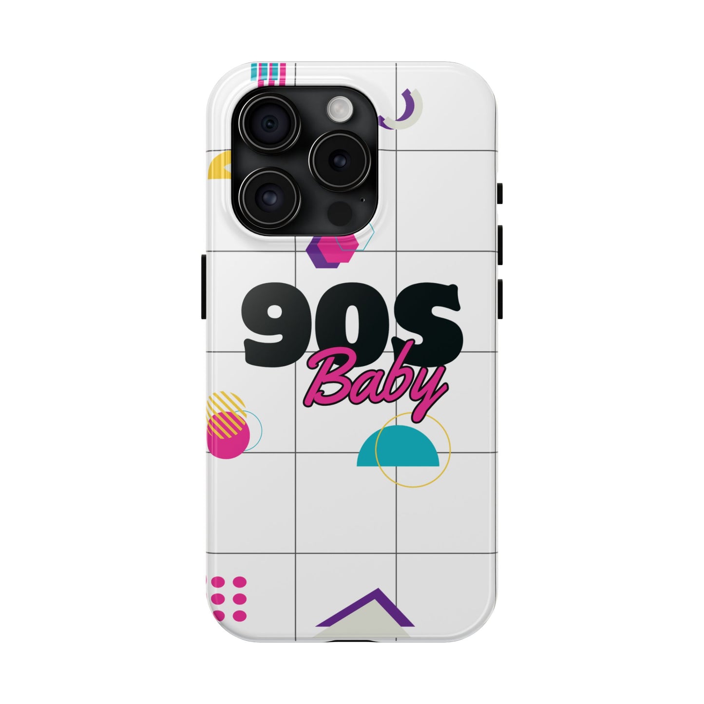 90s Baby Bright Colors // iPhone Case