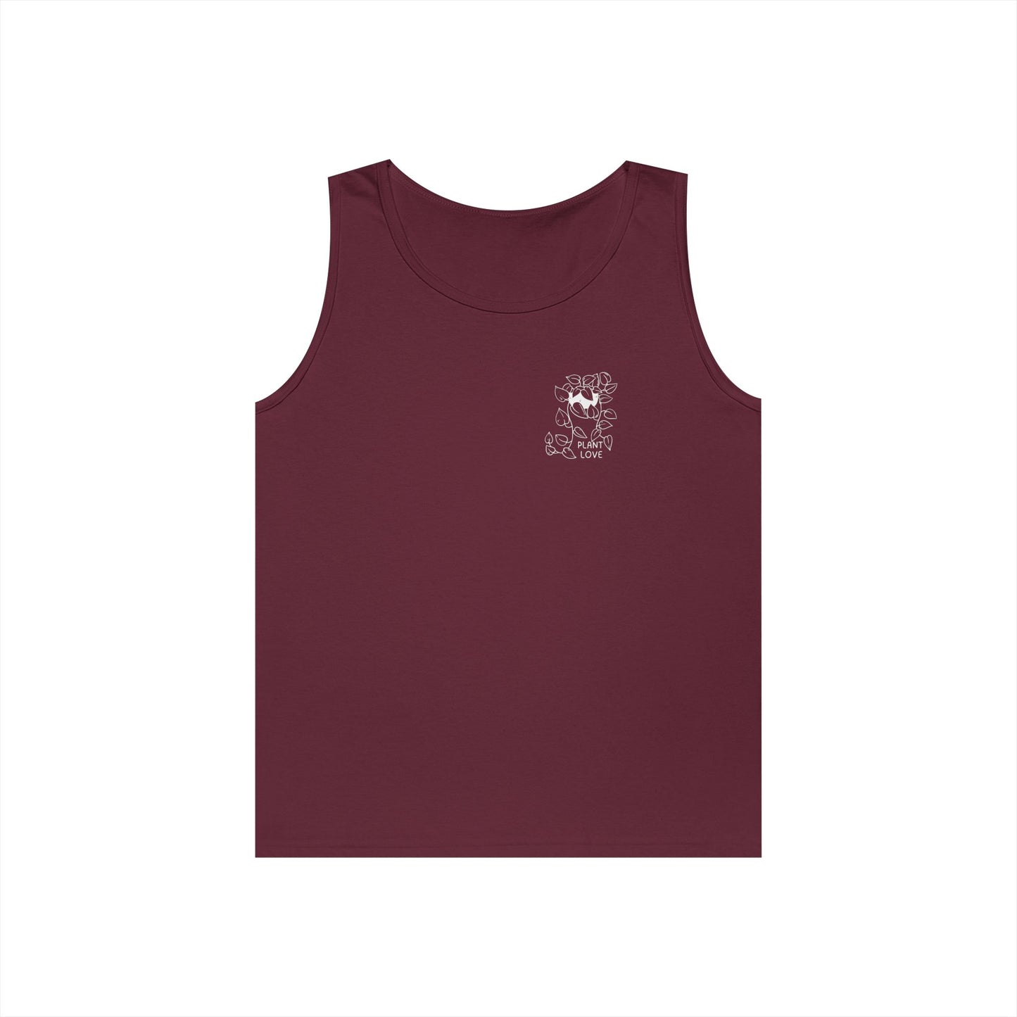 polyPLANTorous // Unisex Heavy Cotton Tank Top - Polyplantorous Plant Lover Design