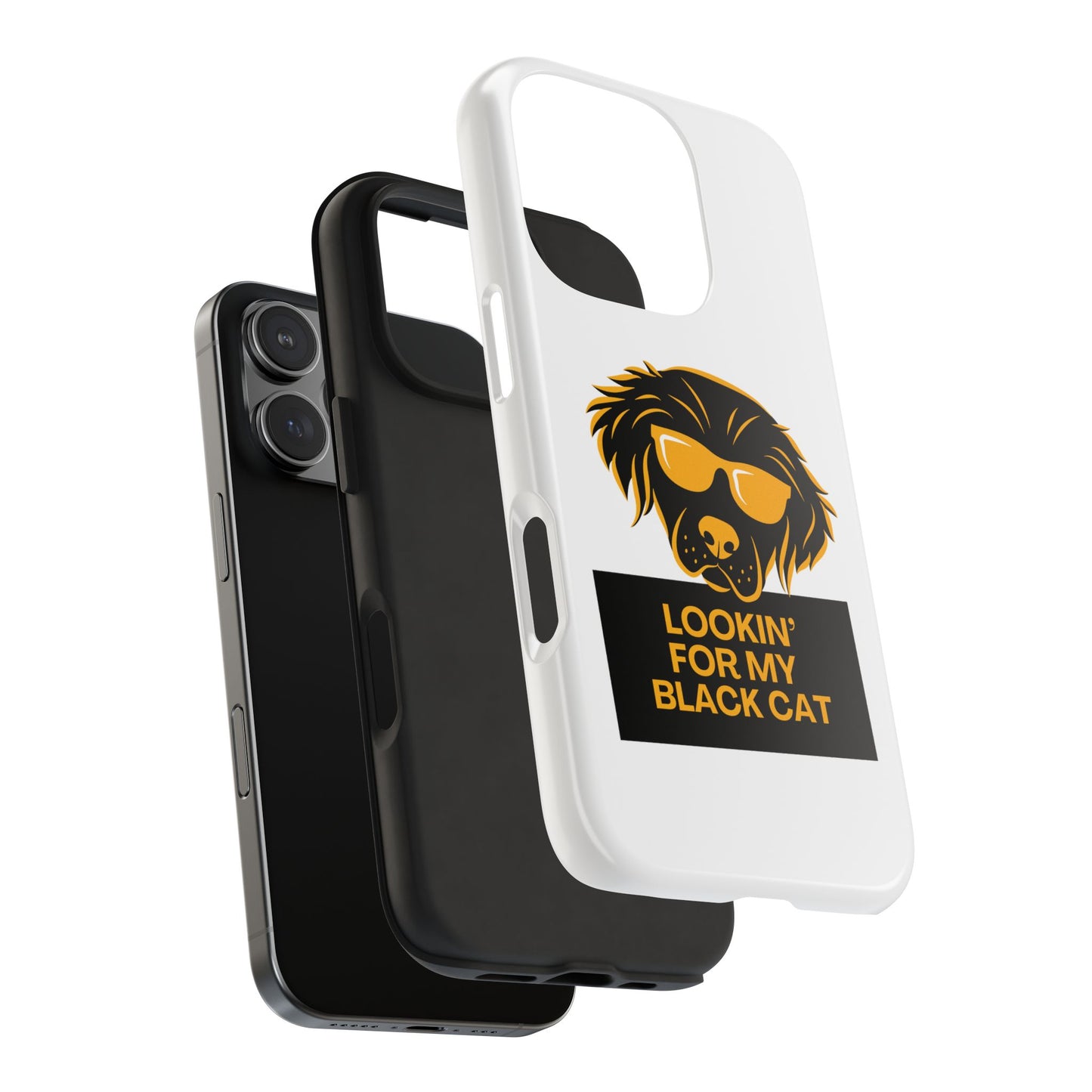 Lookin' For My Black Cat // Phone Case