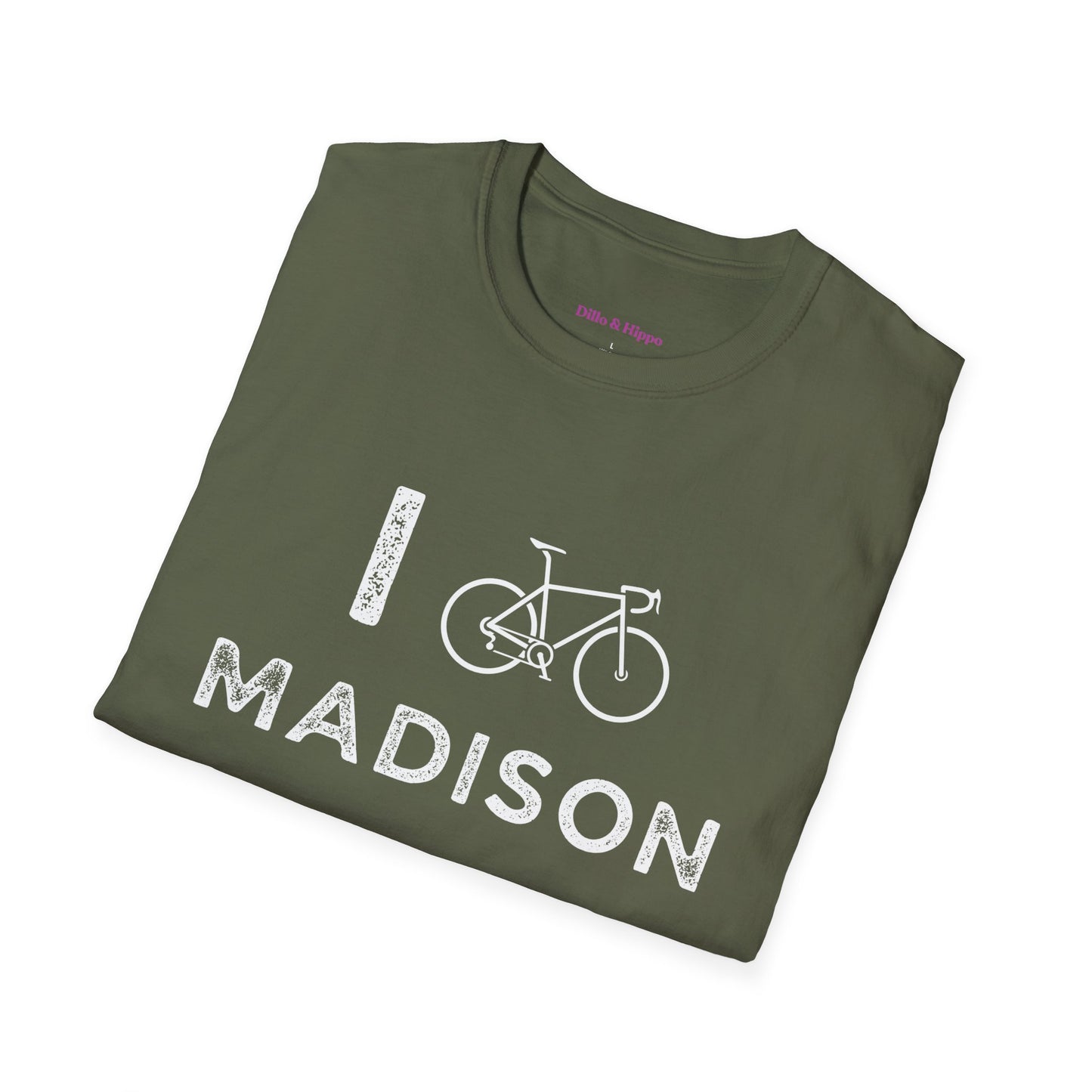 I (Road) Bike Madison // Unisex Softstyle T-Shirt