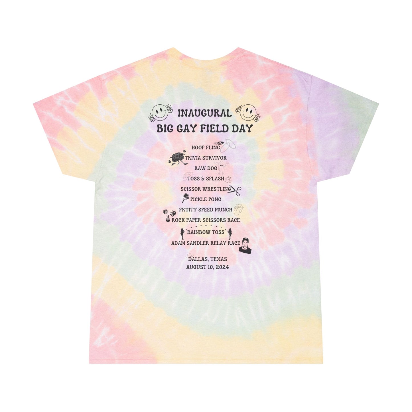 Big Gay Field Day // Custom Design Tee Shirt