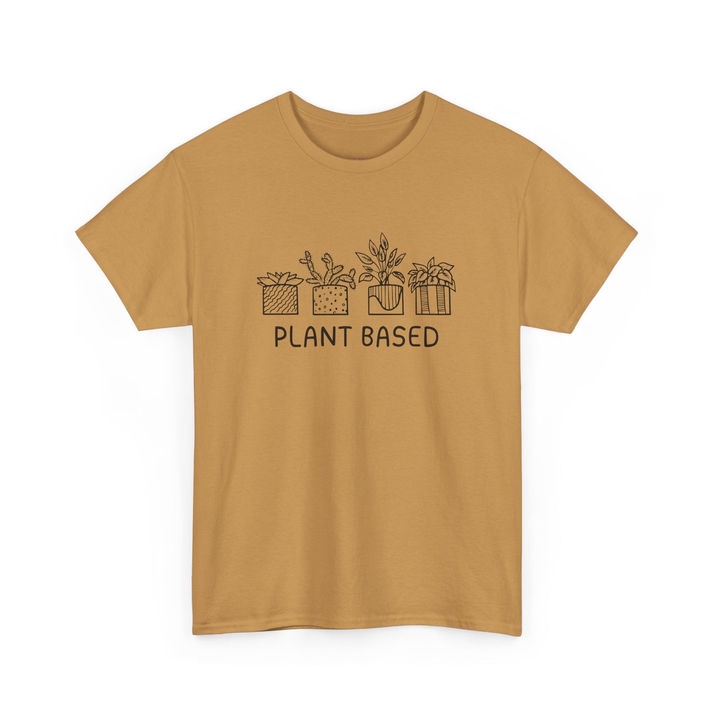 Plant Based // Unisex Heavy Cotton Tee - Perfect for Everyday Comfort