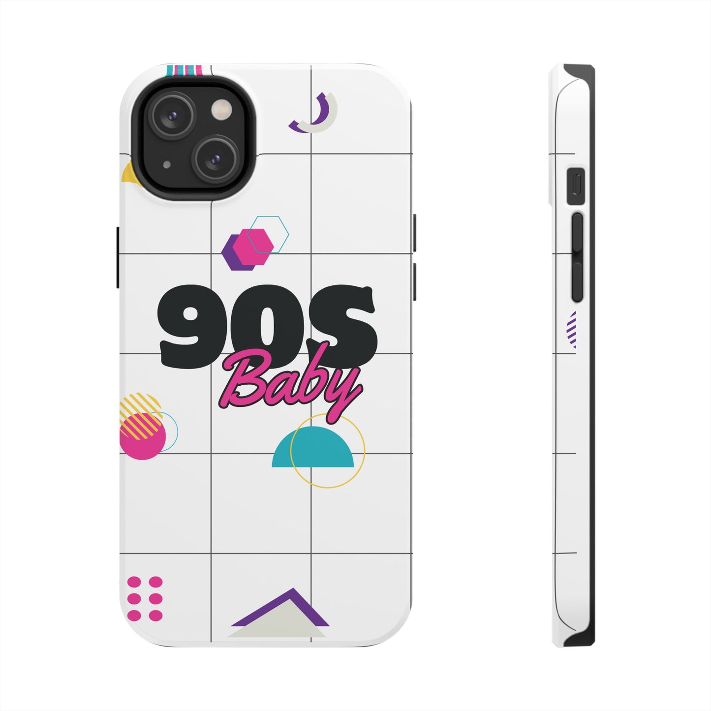 90s Baby Bright Colors // iPhone Case