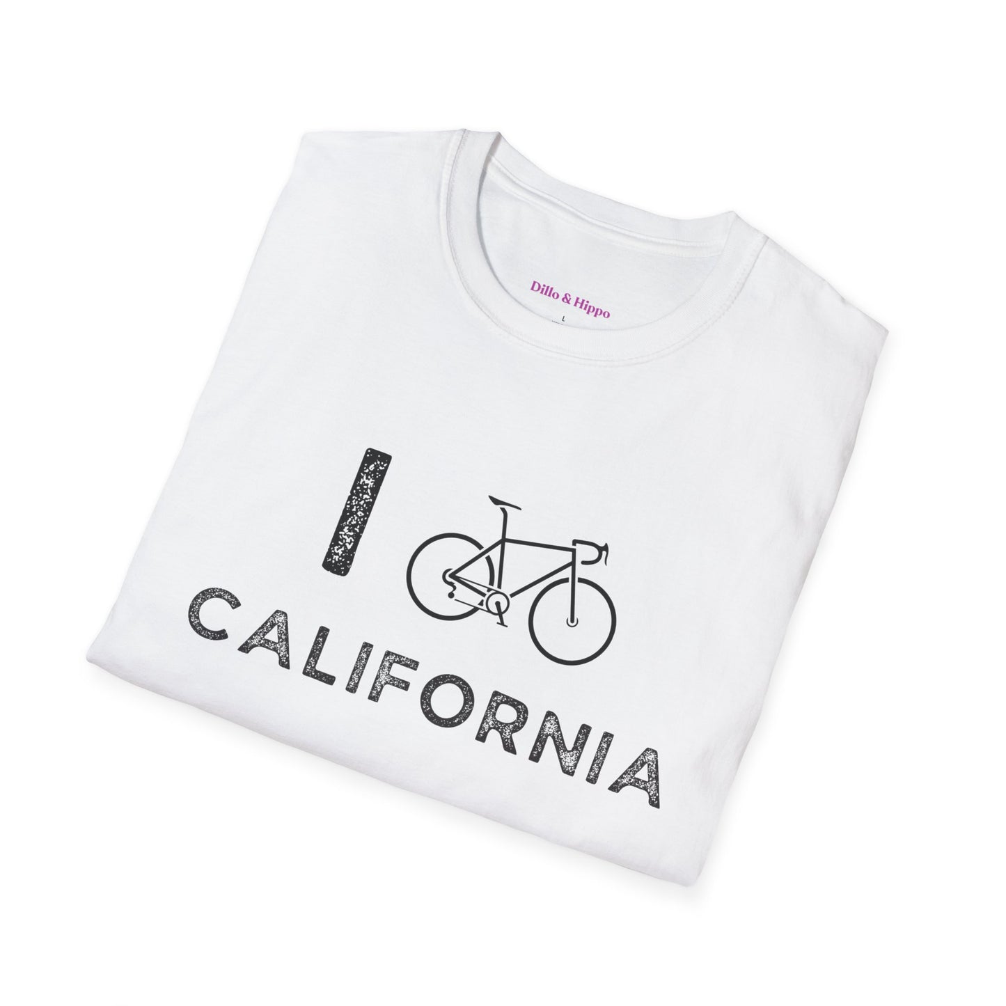 I (Road) Bike California // Unisex Softstyle T-Shirt