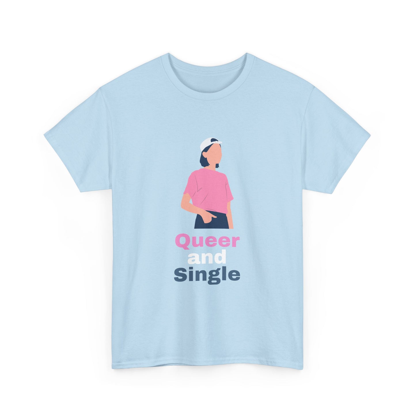 Queer and Single // Short Sleeve Tee
