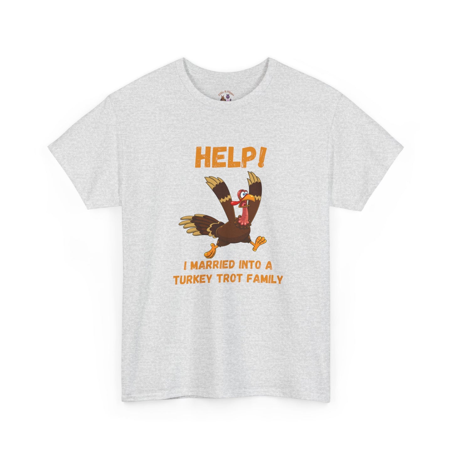 Help! I Married into a Turkey Trot Family // Unisex Jersey Short Sleeve Tee