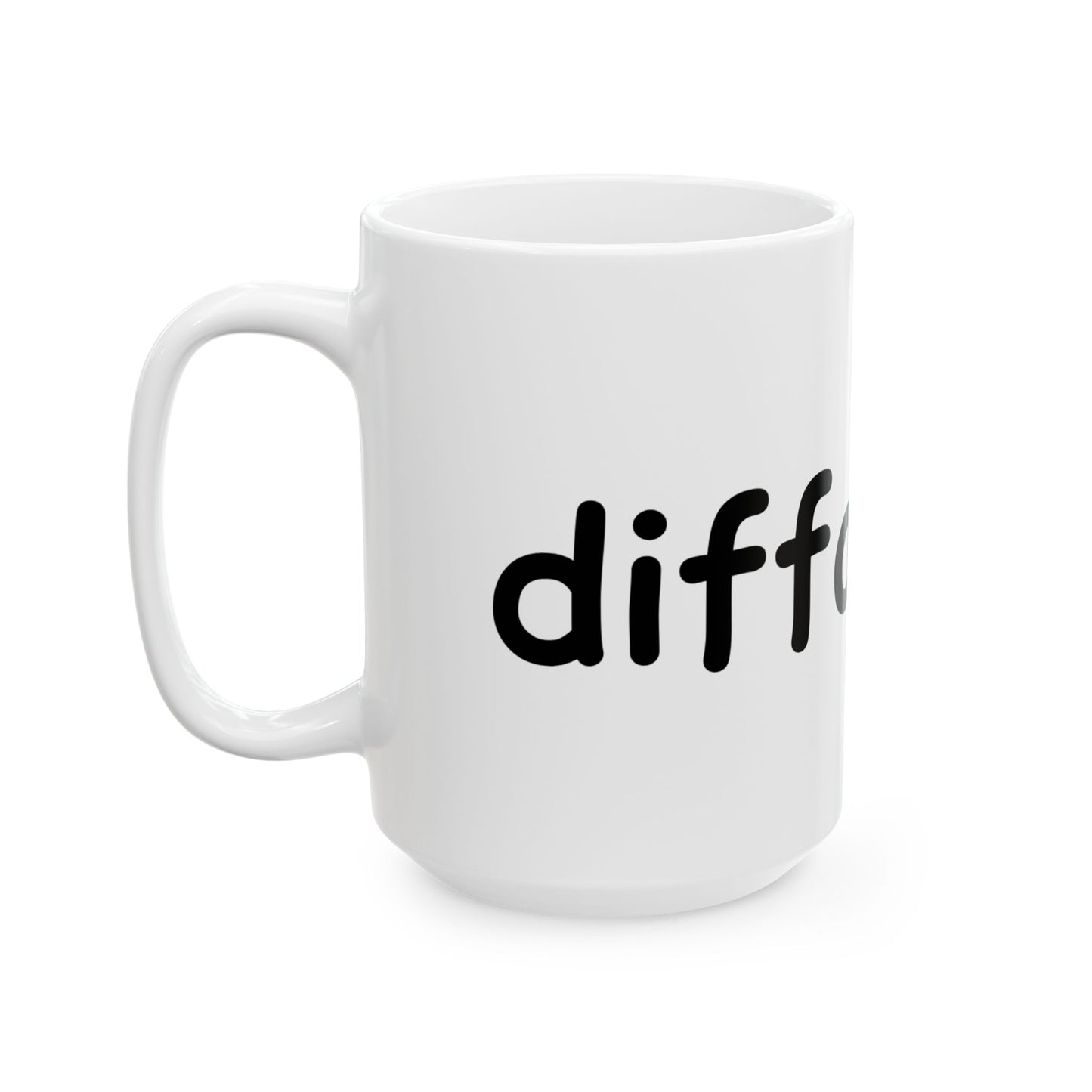 diffability // Ceramic Mug, (11oz, 15oz)