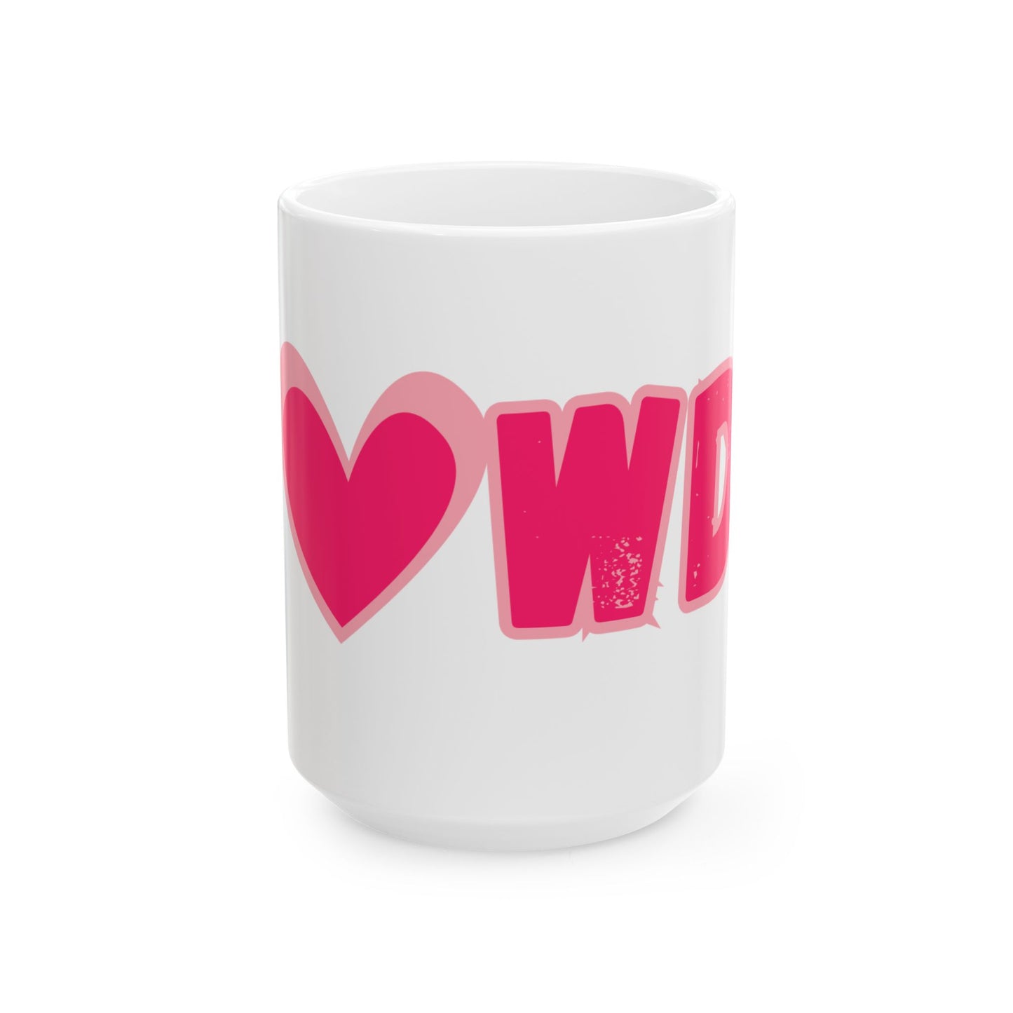 H<3WDY // Ceramic Mug, (11oz, 15oz)