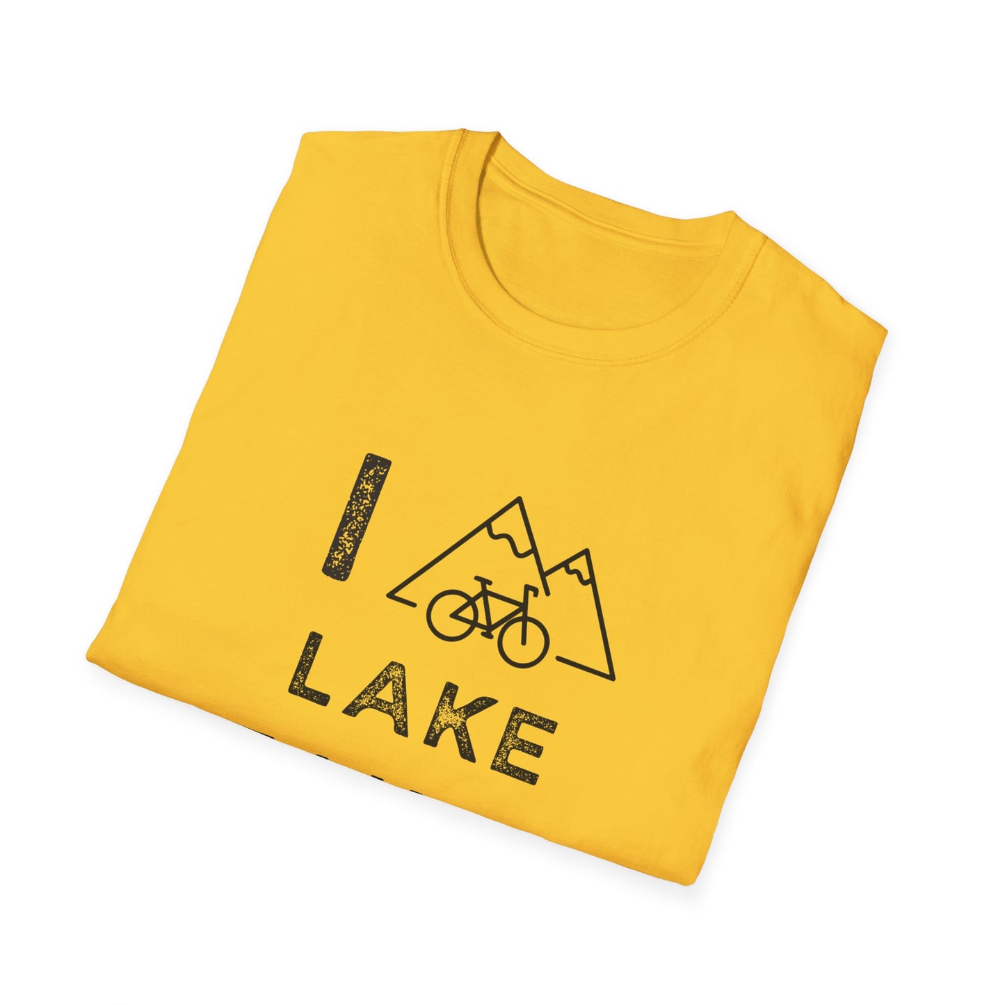 I (Mountain) Bike Lake Tahoe // Unisex Softstyle T-Shirt