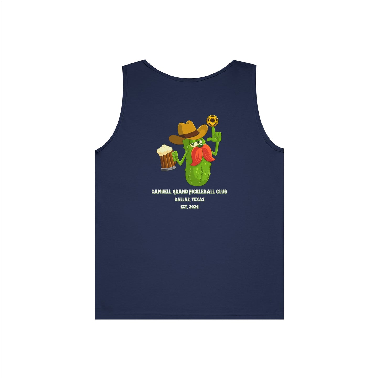 SGPBC // White // Unisex Heavy Tank Top