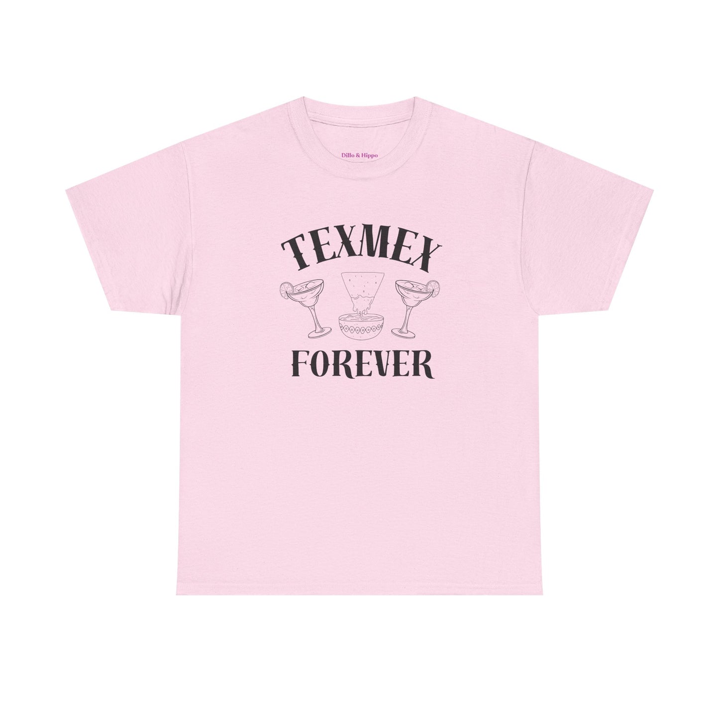 Tex-Mex Forever - Ritas & Queso // Unisex Heavy Cotton Tee - Fun Casual T-Shirt for Food Lovers