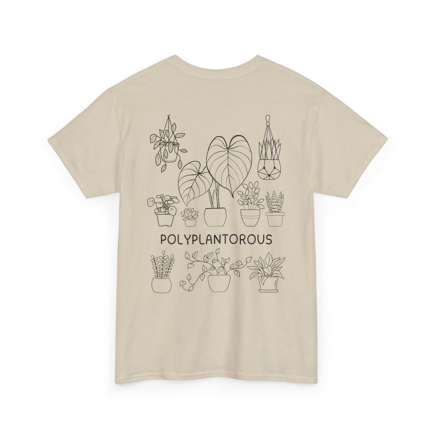 polyPLANTorous // Unisex Heavy Cotton Tee - Perfect for Everyday Comfort