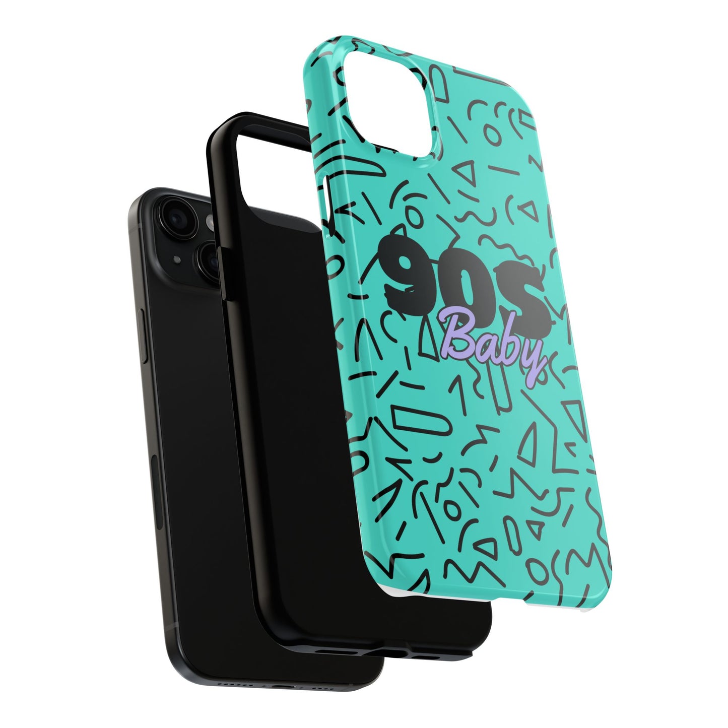 90s Baby Turquoise // iPhone Case