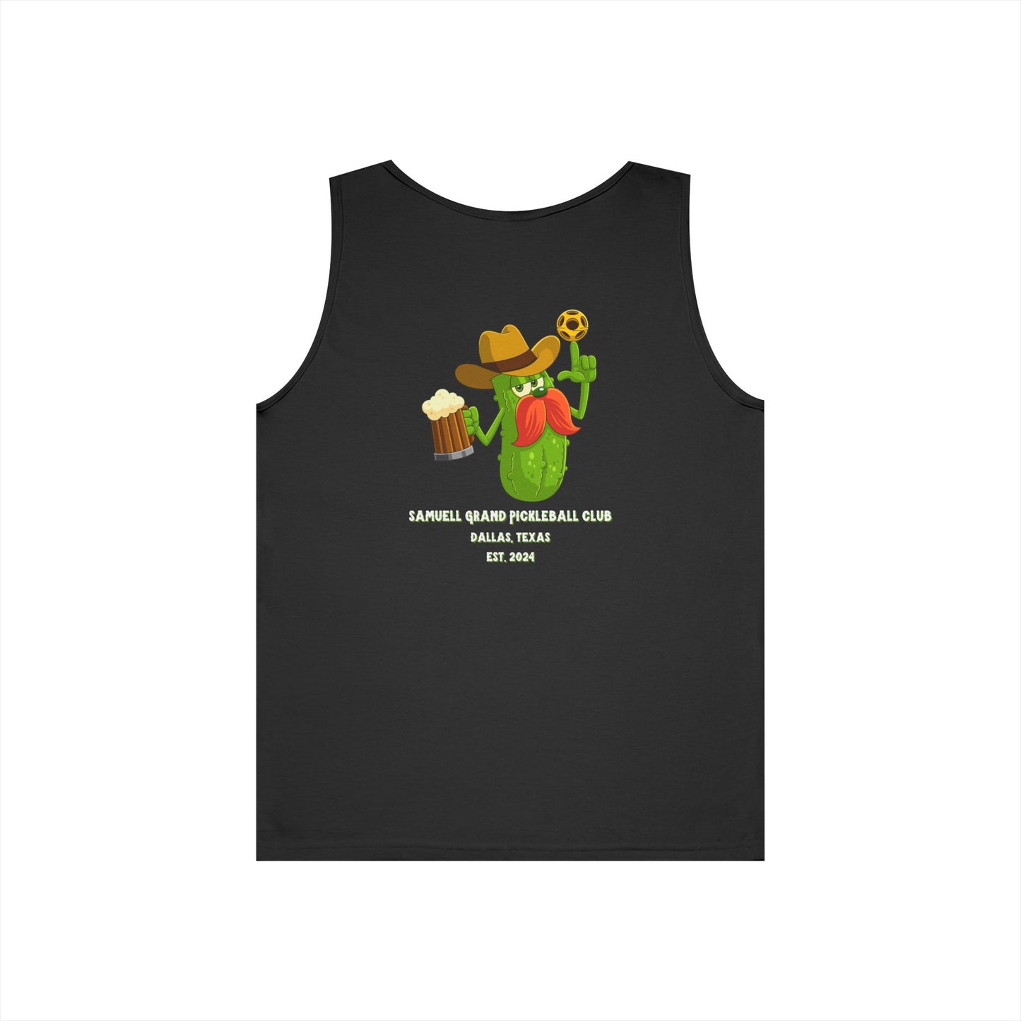 SGPBC // White // Unisex Heavy Tank Top