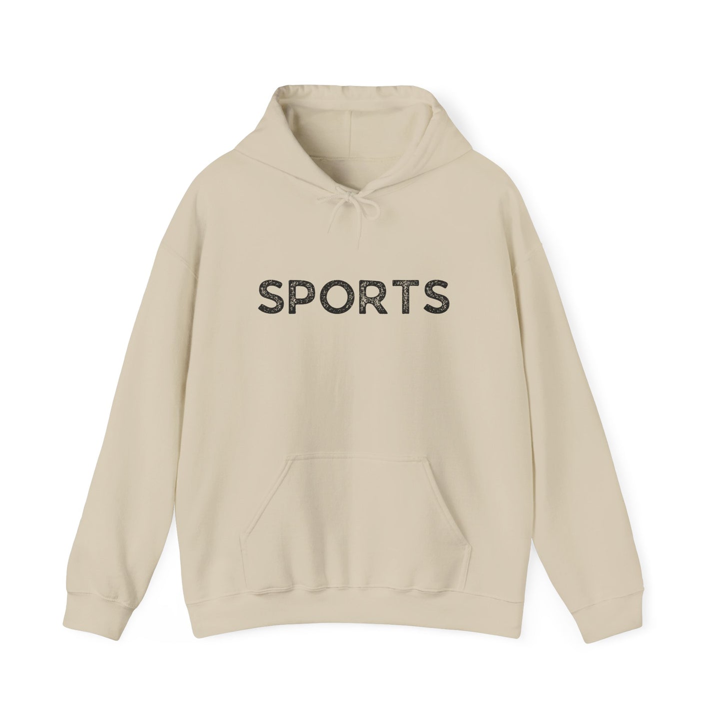 Sports // Unisex Heavy Blend™ Hooded Sweatshirt - Black Text