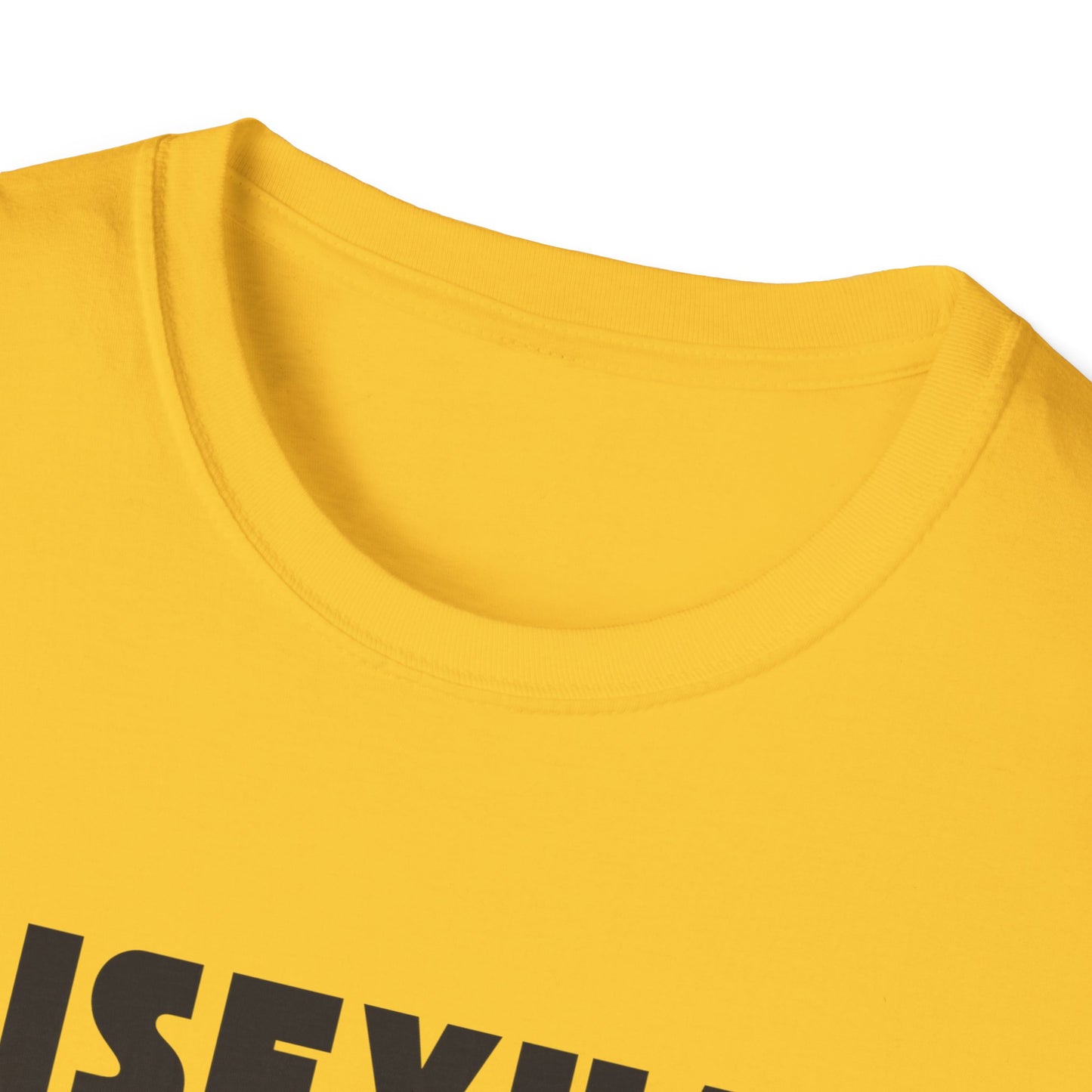 Bisexual (Mountain) Bicyclist // Unisex Softstyle T-Shirt