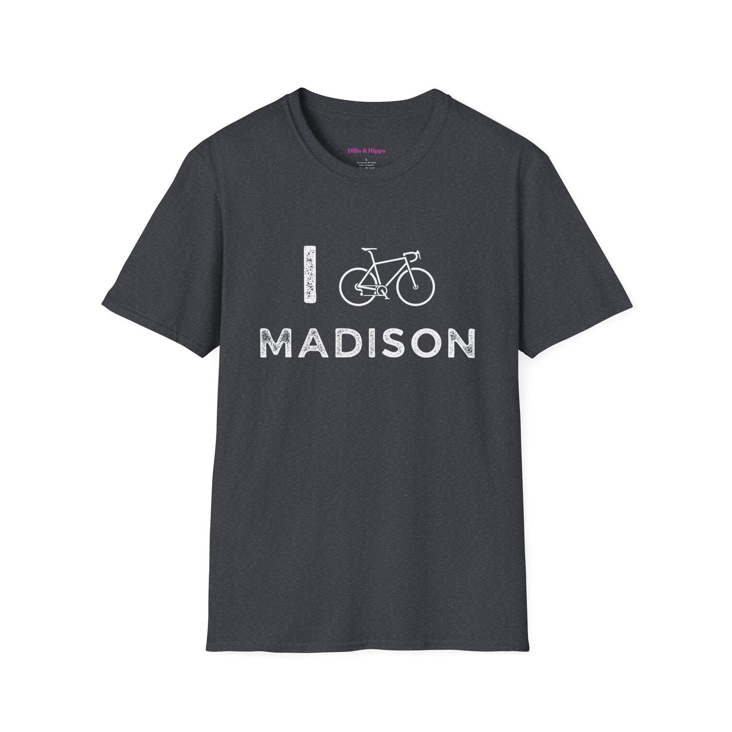 I (Road) Bike Madison // Unisex Softstyle T-Shirt