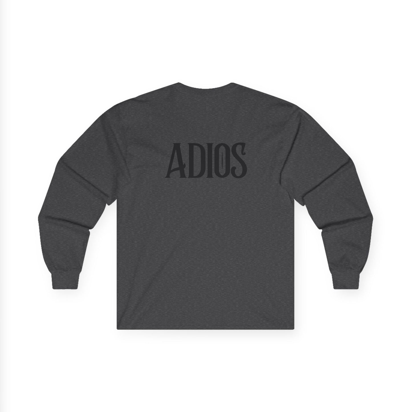 Howdy & Adios // Unisex Long Sleeve Tee | Casual Cotton Top for Friends & Farewells