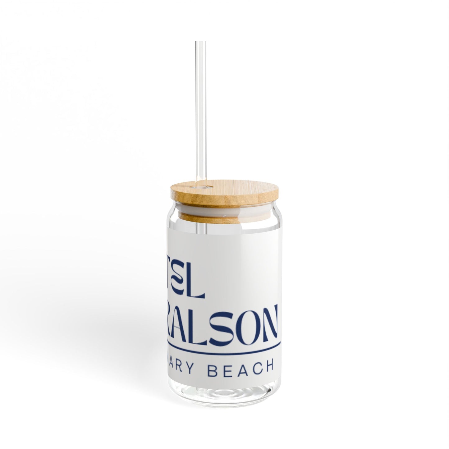 Eco-Friendly Sipper Glass with Bamboo Lid - 16oz - Perfect for Every Drink