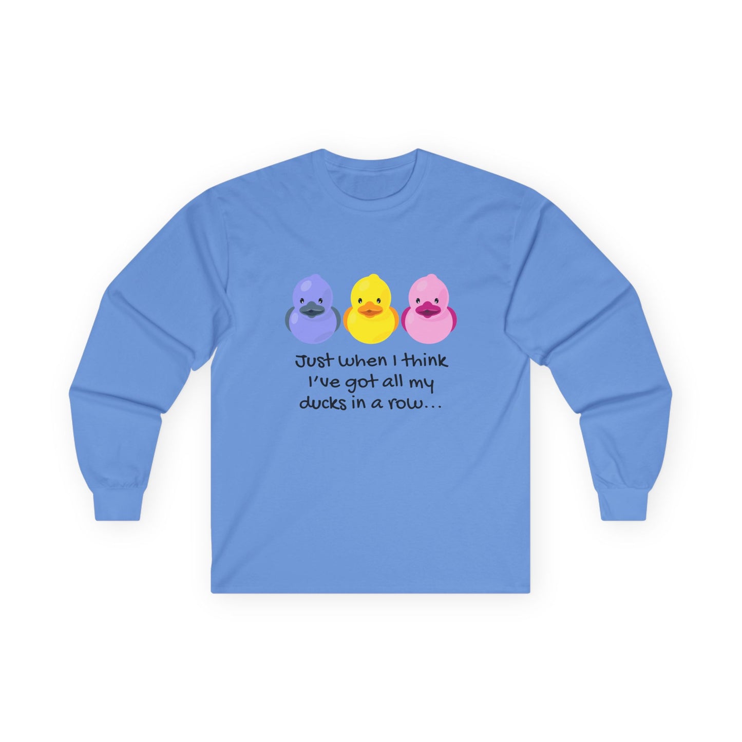 Ducks in a Row // Unisex Ultra Cotton Long Sleeve Tee
