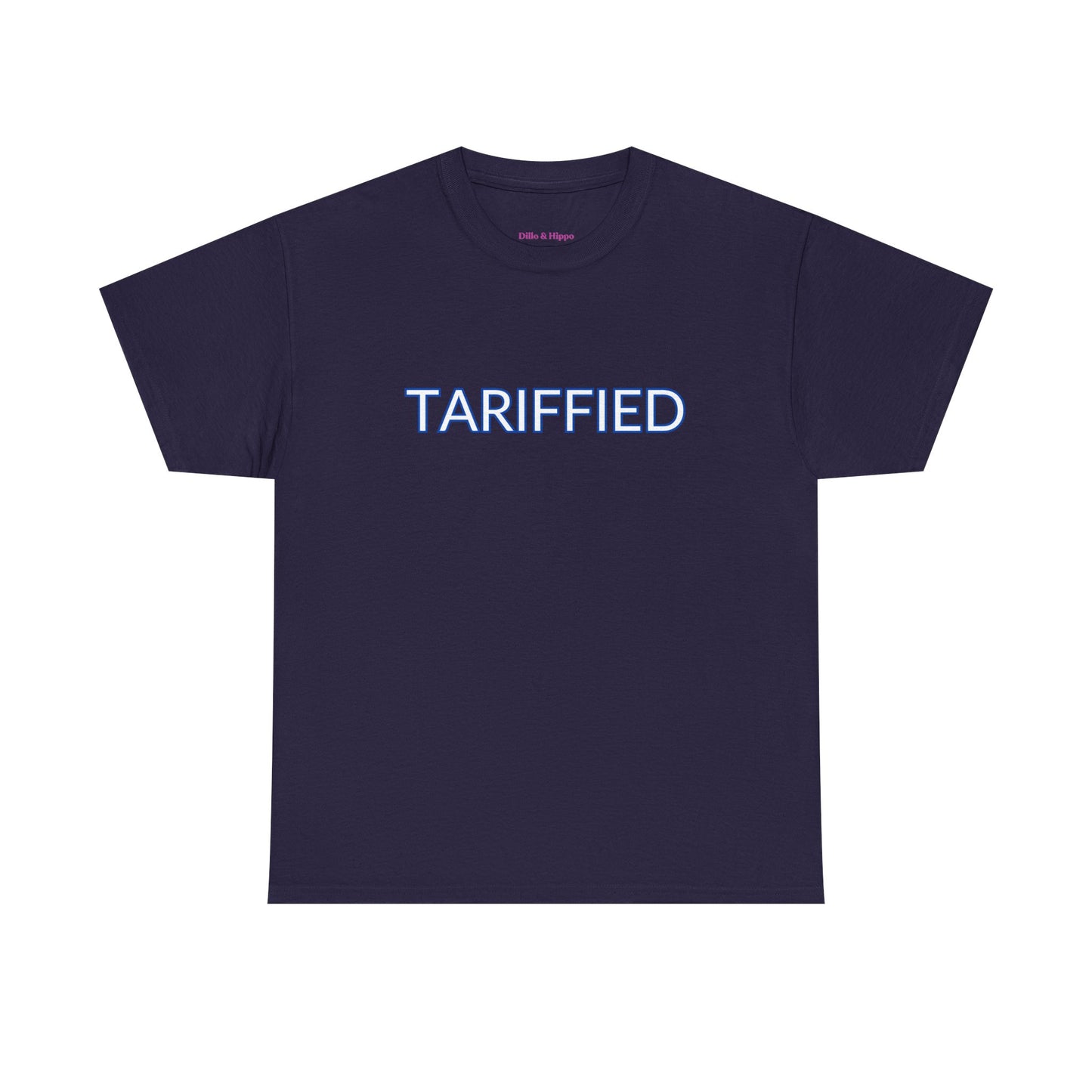 Tarrified // Unisex Heavy Cotton Tee - Scary Economy Statement Shirt